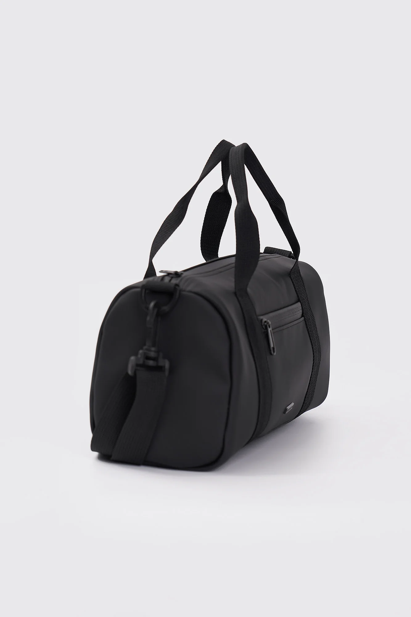 PU Coated Mini Duffle Sling Bag - Image 2