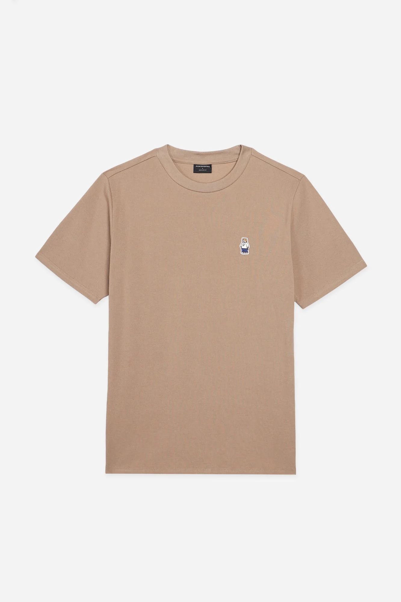 Regular Fit T-Shirt with Crew Bear Patch Embroidery - Image 45
