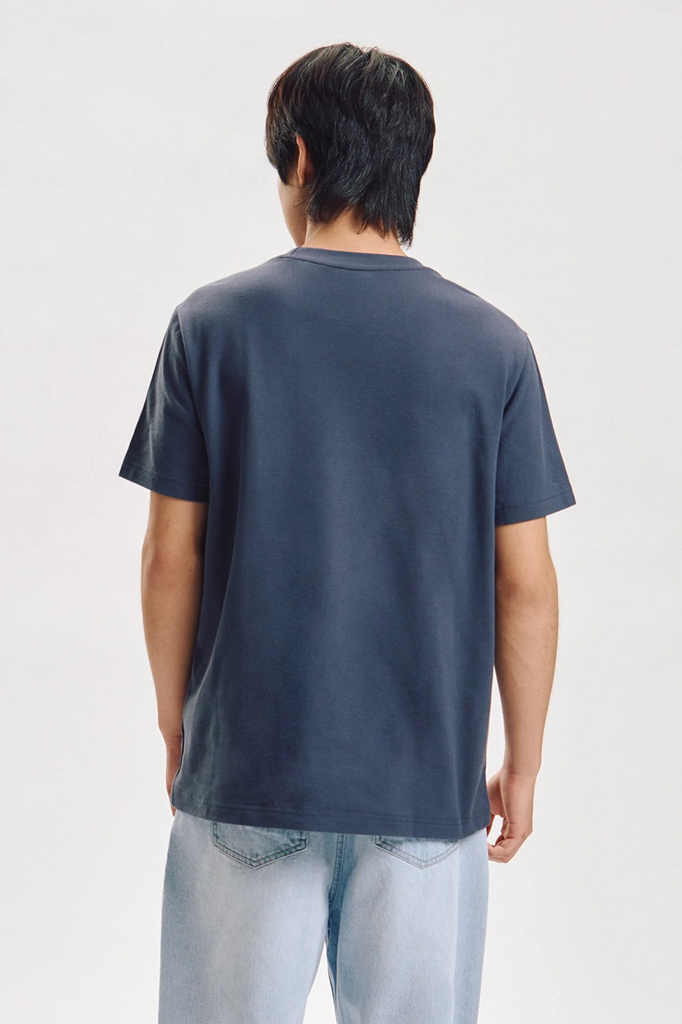 Regular Fit T-Shirt with Crew Bear Patch Embroidery - Image 7