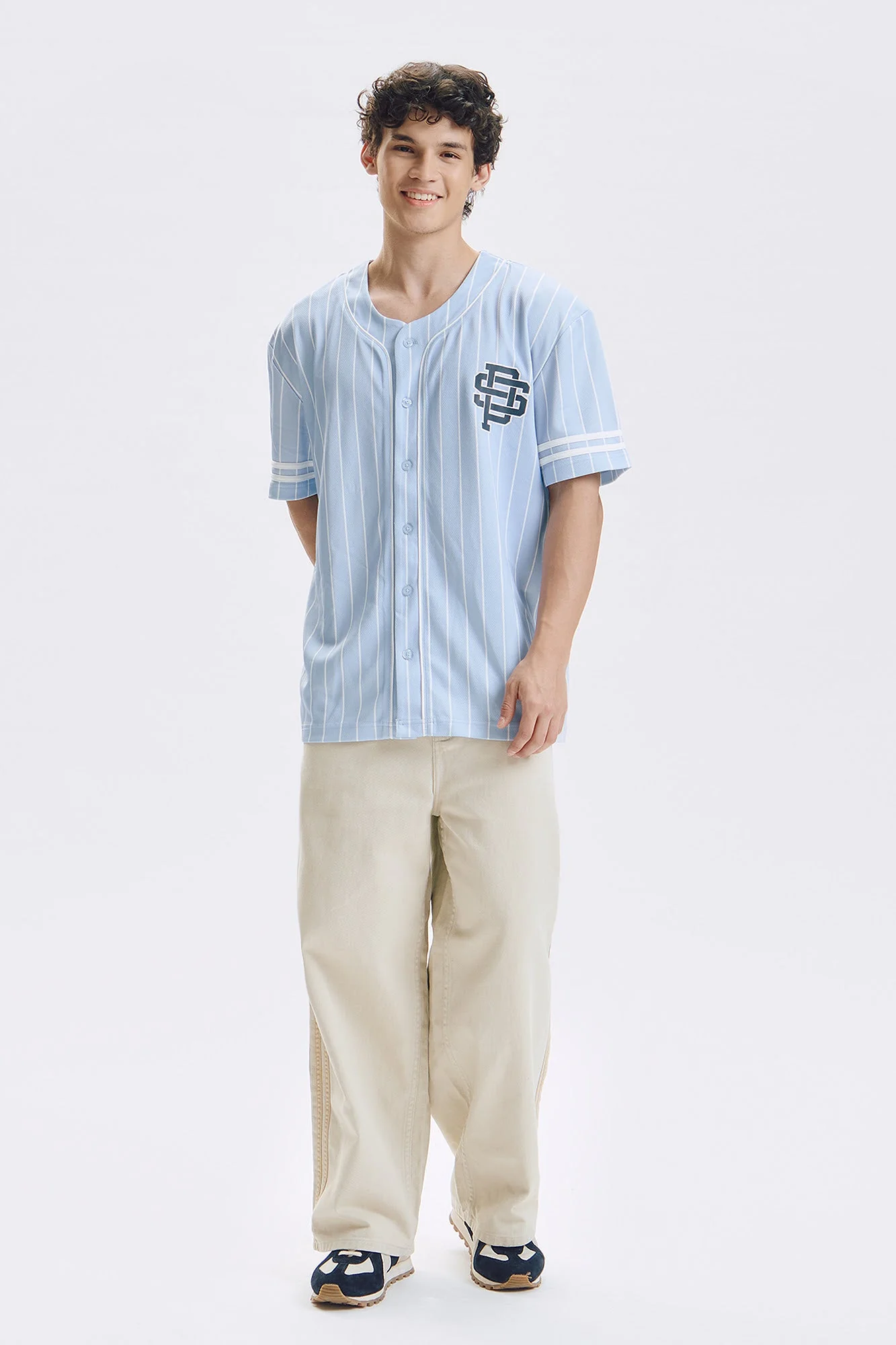 Relaxed Baseball Jersey - Image 15