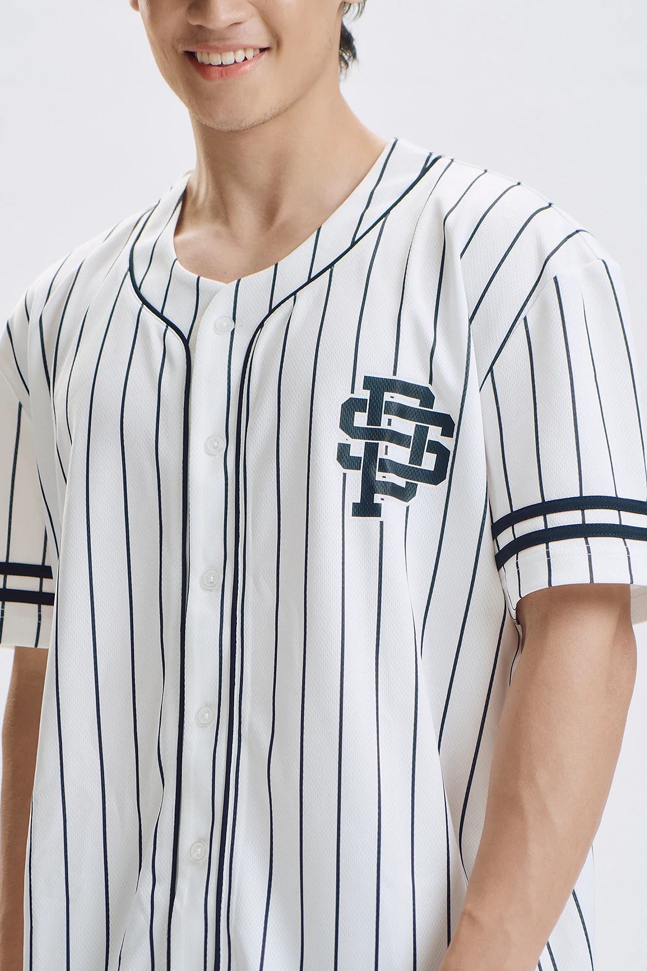 Relaxed Baseball Jersey - Image 4