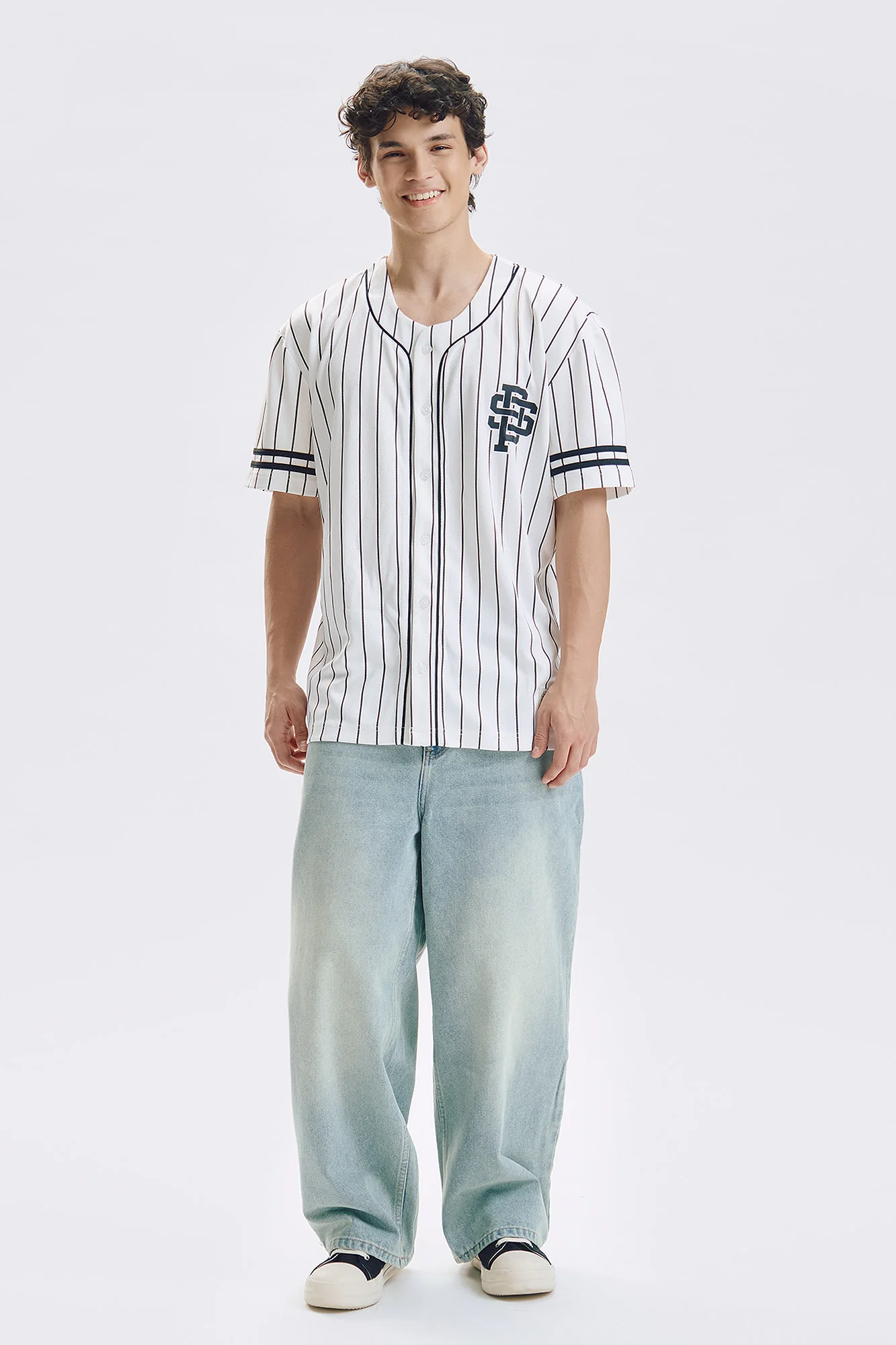 Relaxed Baseball Jersey - Image 5