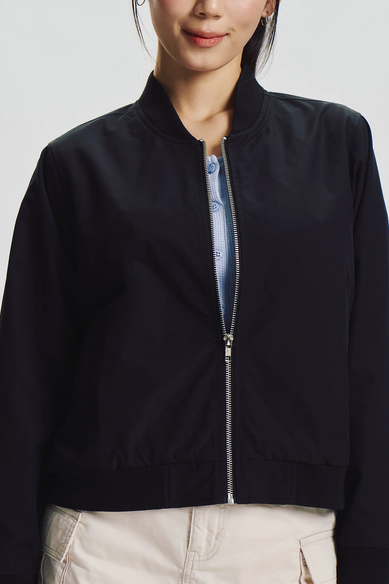Essentials Relaxed Bomber Jacket - Image 2