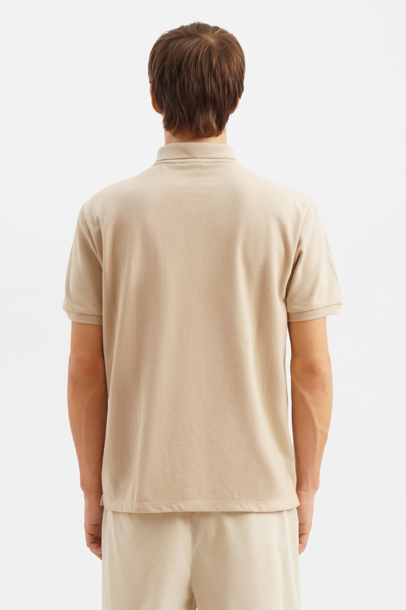 Relaxed Fit Polo with Crew Bear Patch Embroidery - Image 49