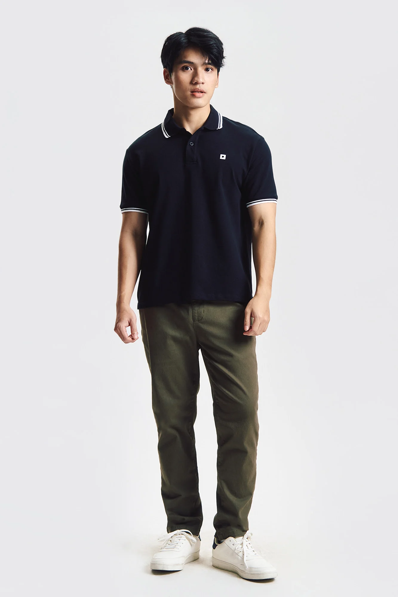 Essentials Comfort Polo with Tipping - Image 4