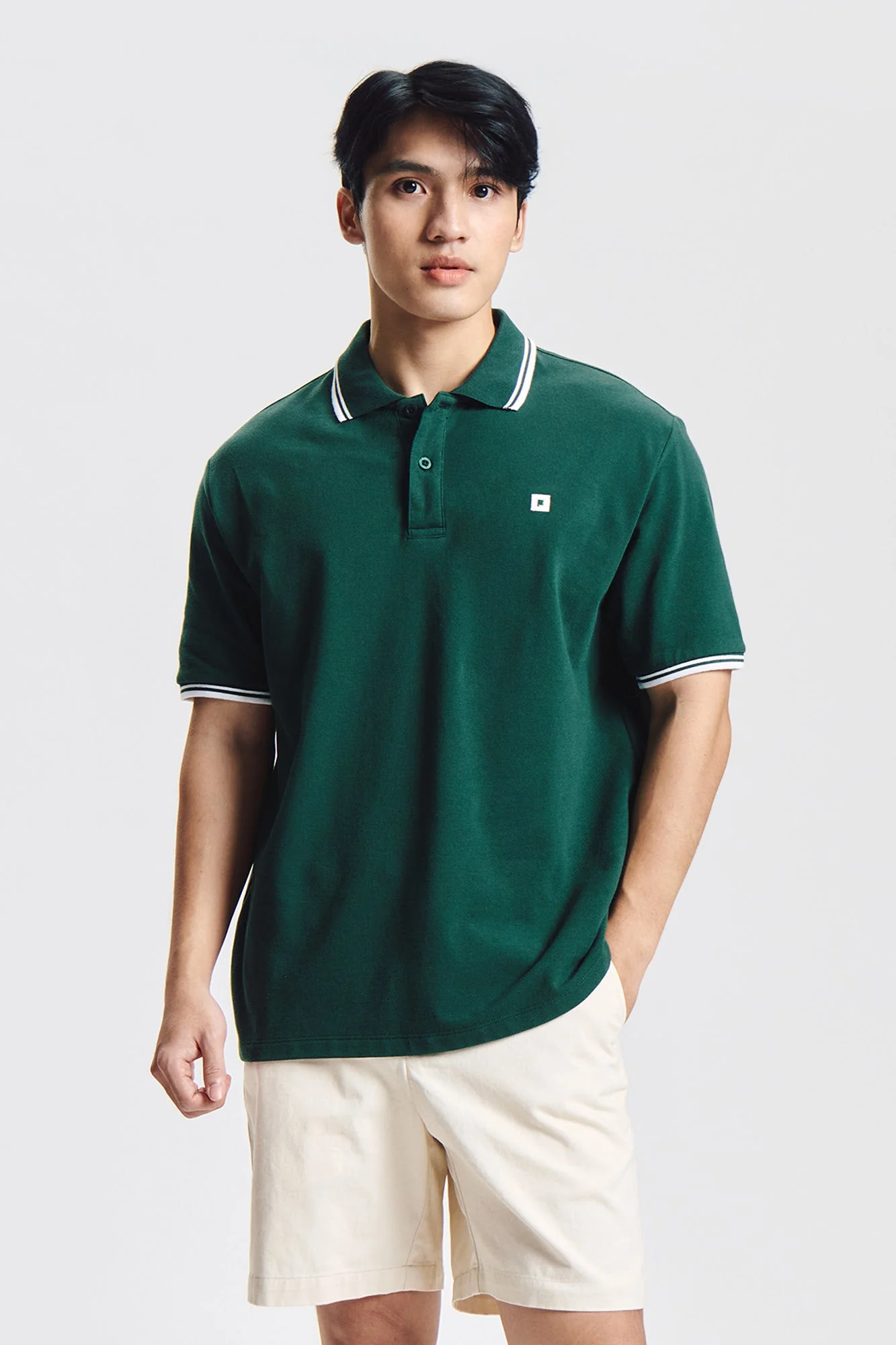 Essentials Comfort Polo with Tipping - Image 5