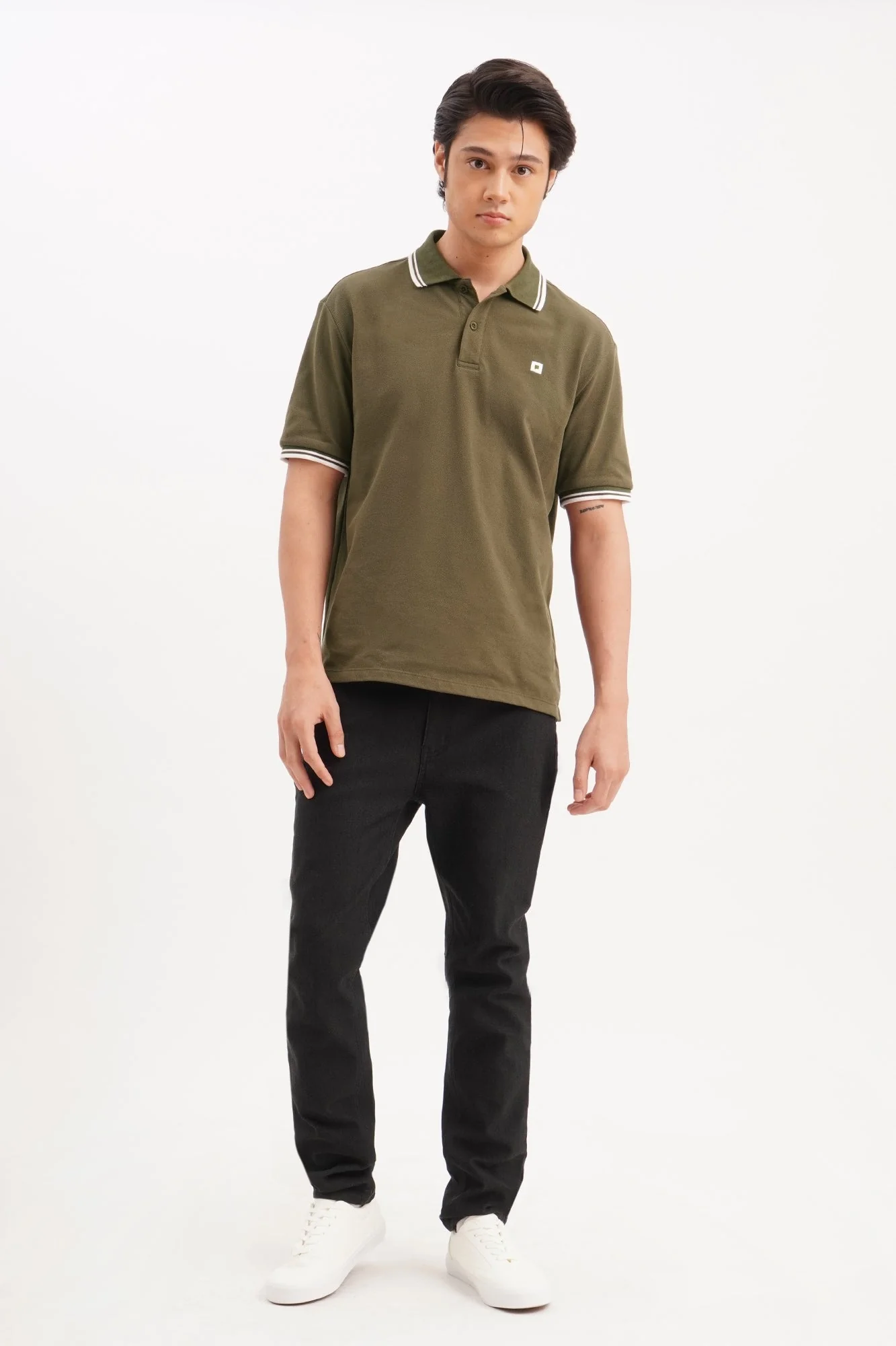 Essentials Comfort Polo with Tipping - Image 64