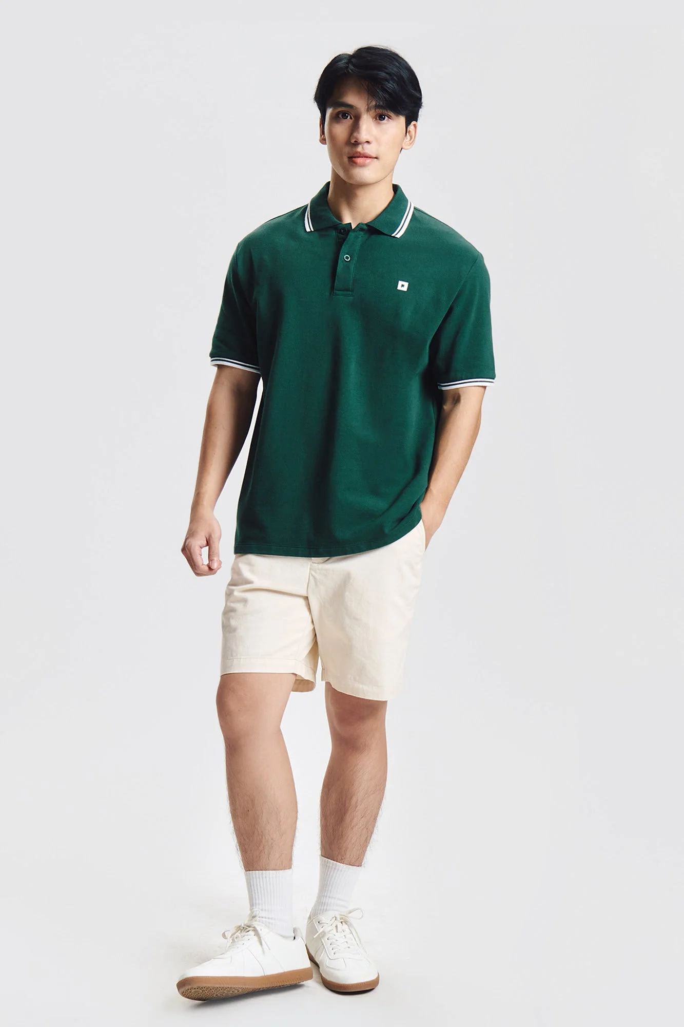 Essentials Comfort Polo with Tipping - Image 8