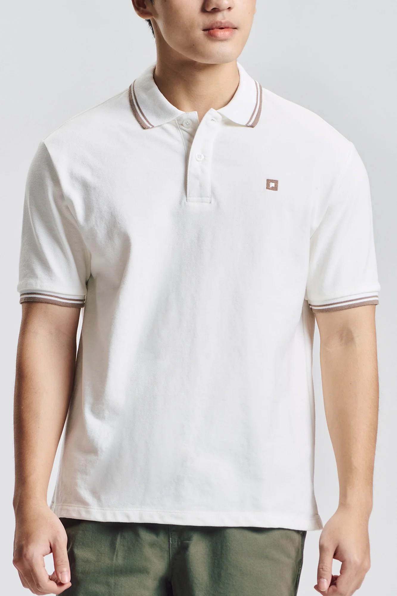 Essentials Comfort Polo with Tipping - Image 2
