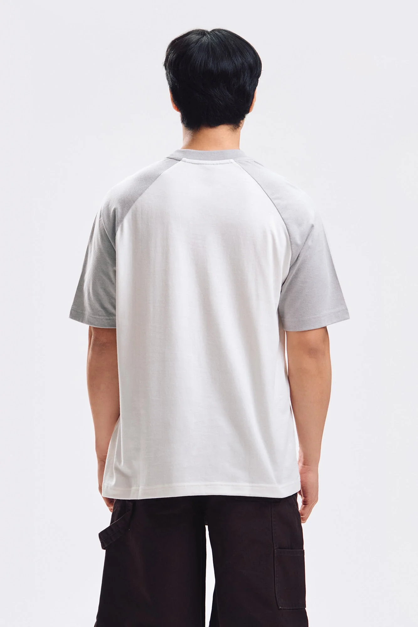 Relaxed Fit Raglan T-Shirt with Embroidery - Image 7