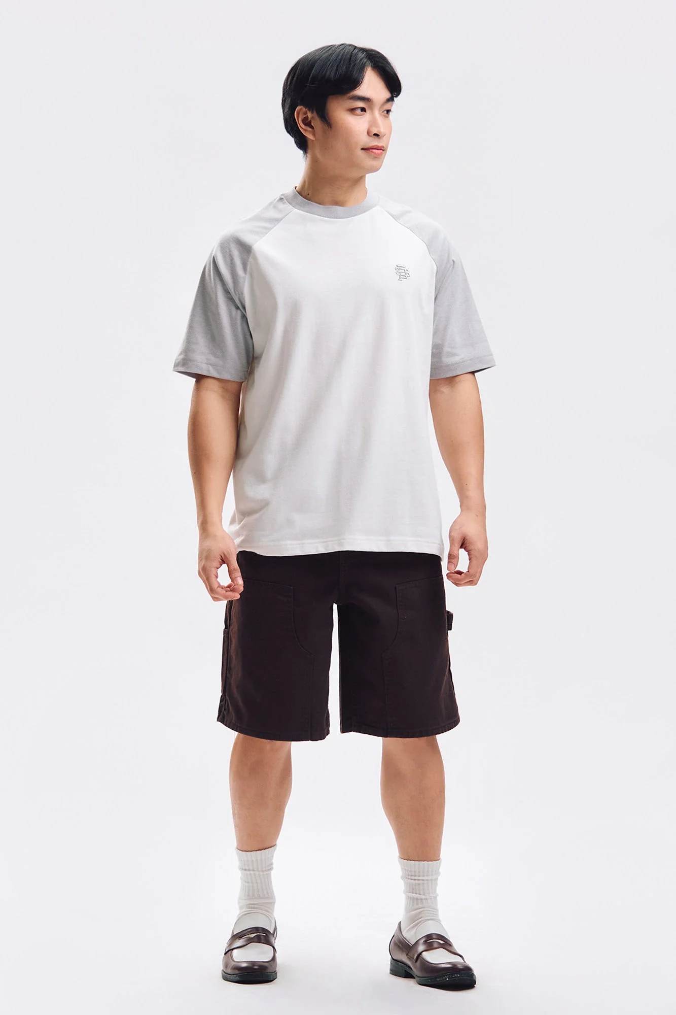 Relaxed Fit Raglan T-Shirt with Embroidery - Image 8
