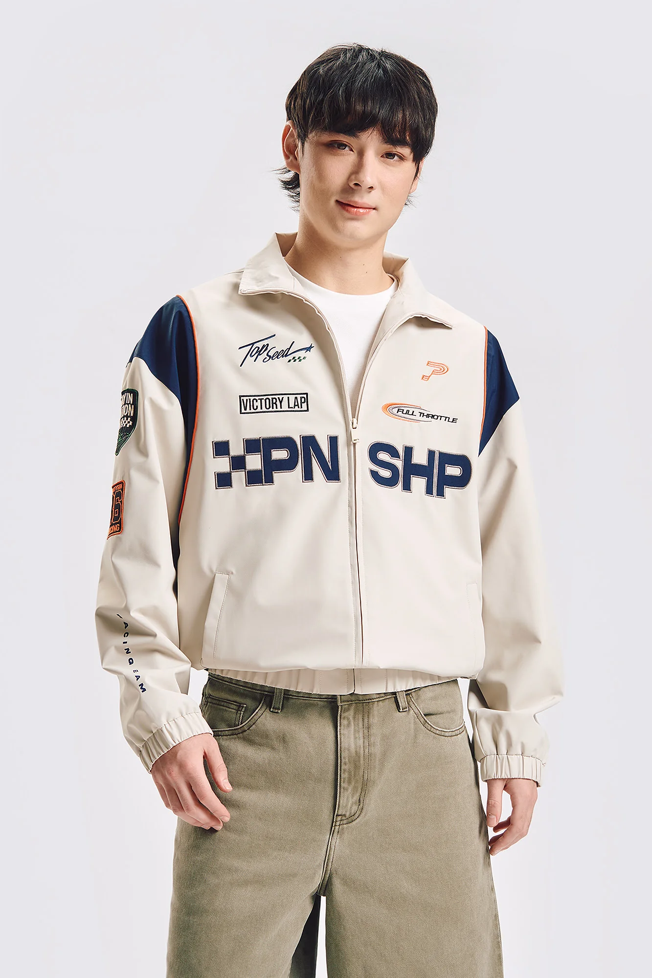 Relaxed Full Zip Jacket