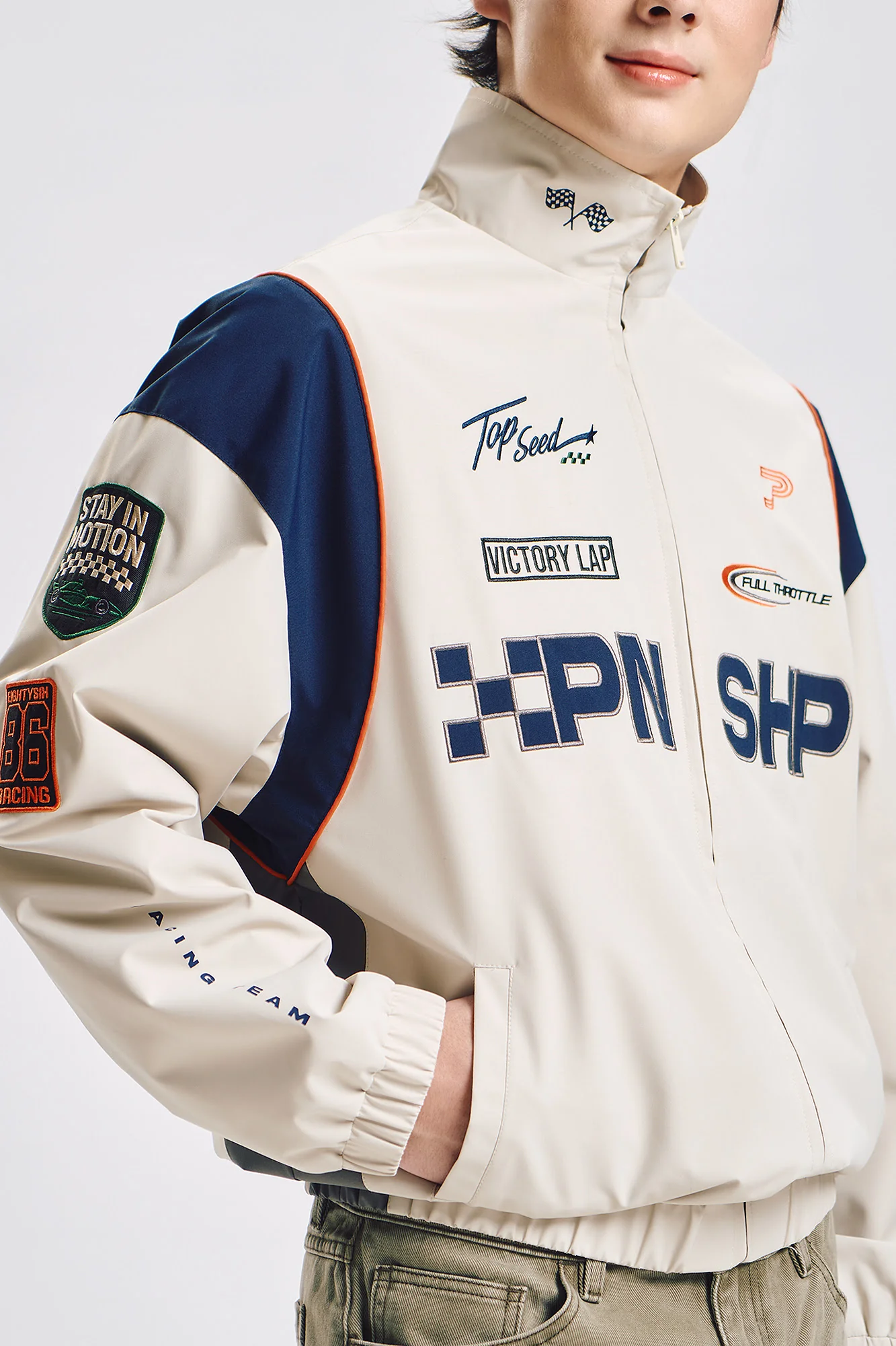 Relaxed Full Zip Jacket - Image 3