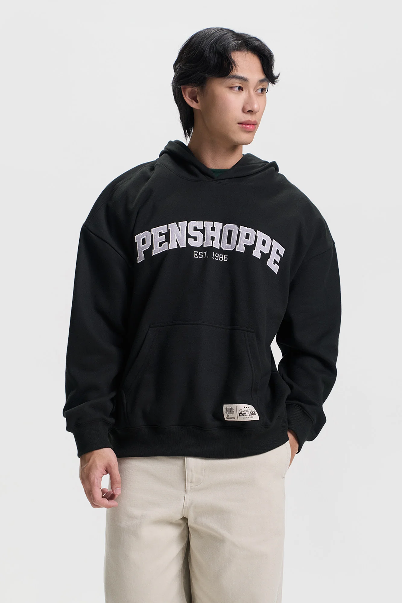 Relaxed Pullover Hoodie