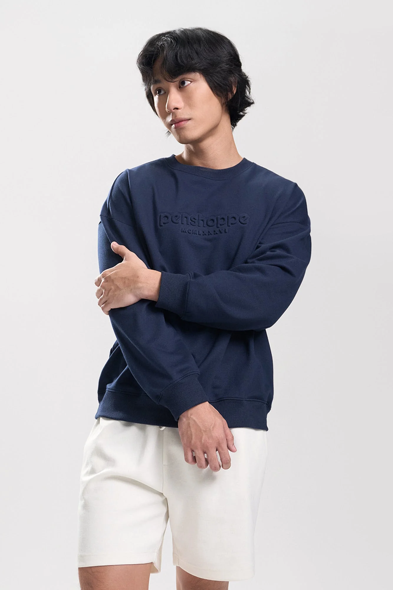 Relaxed Pullover Sweater with Branding - Image 5