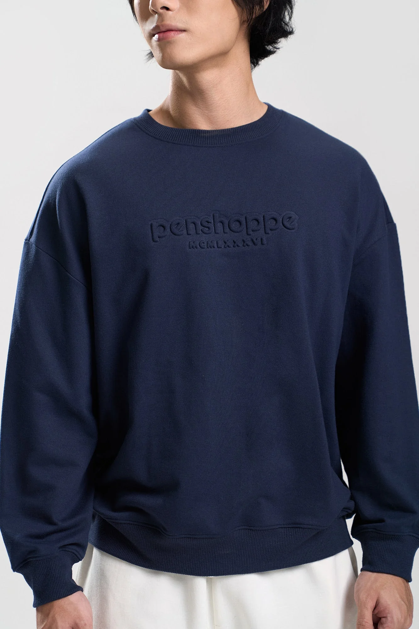 Relaxed Pullover Sweater with Branding - Image 6