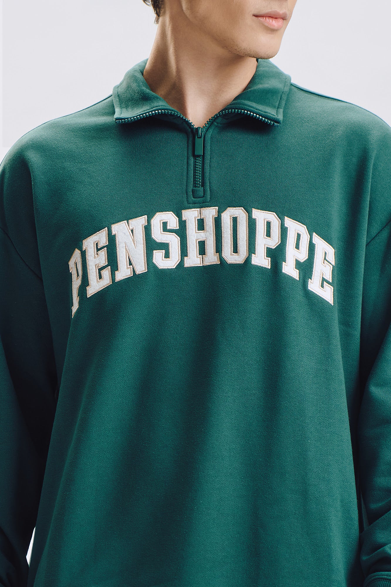 Relaxed Quarter Zip Pullover - Image 2