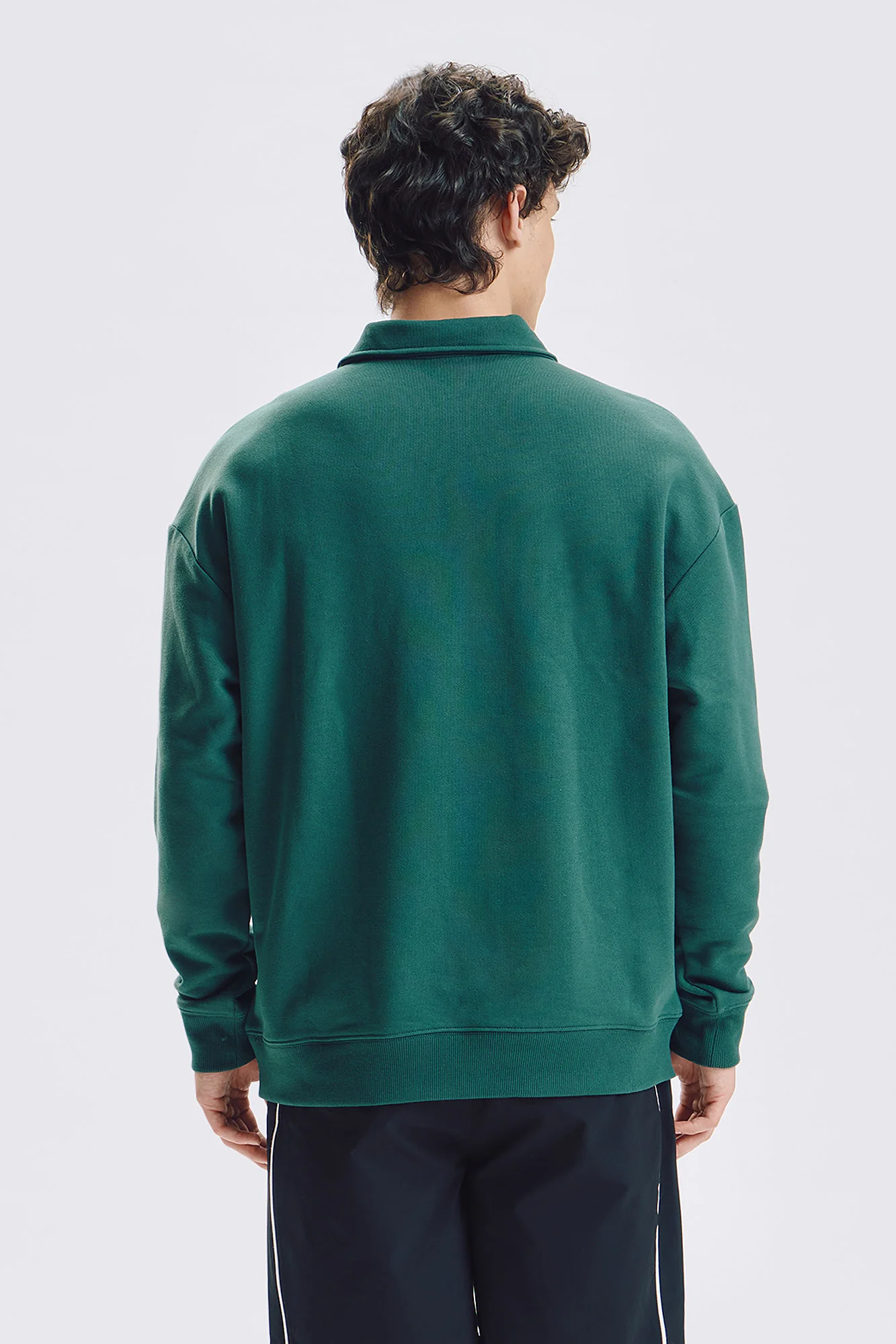 Relaxed Quarter Zip Pullover - Image 3