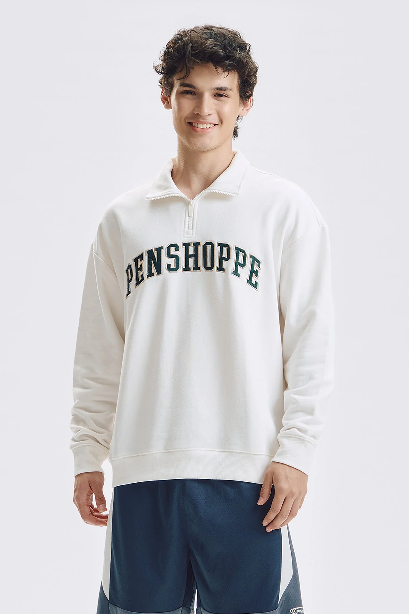 Relaxed Quarter Zip Pullover - Image 5