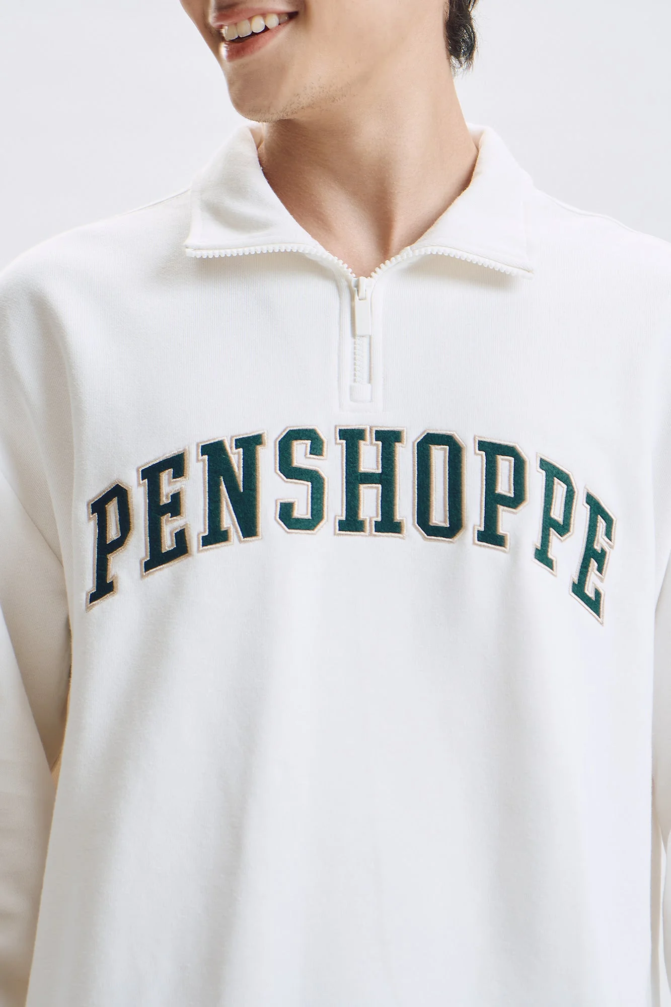 Relaxed Quarter Zip Pullover - Image 6