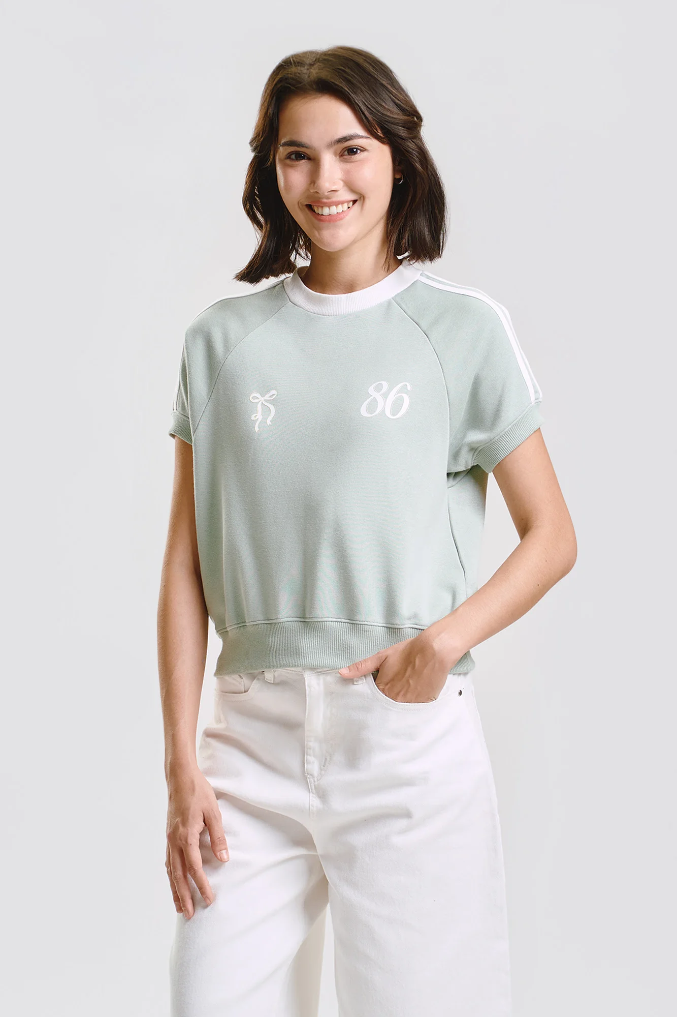 Relaxed Raglan Top
