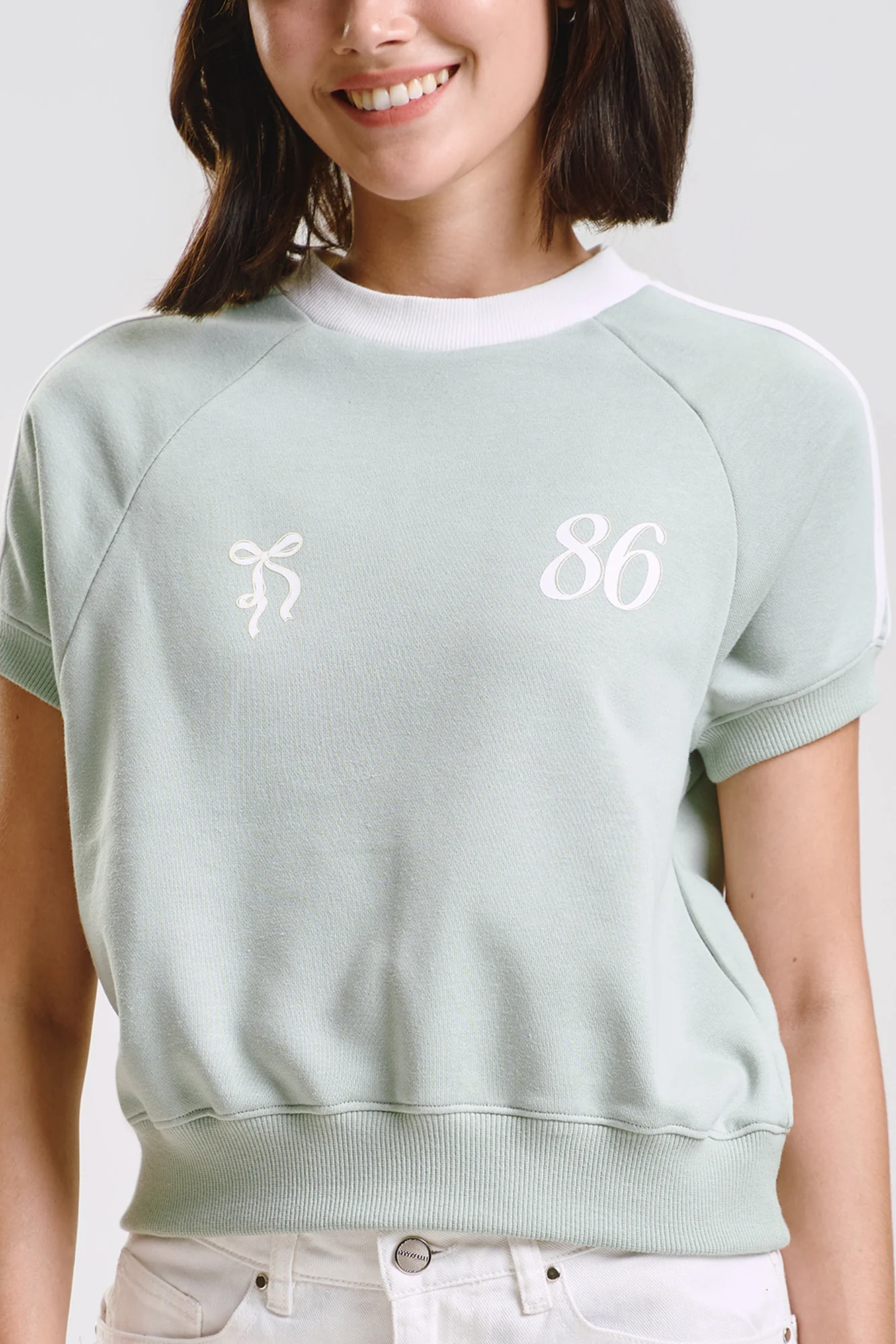 Relaxed Raglan Top - Image 2