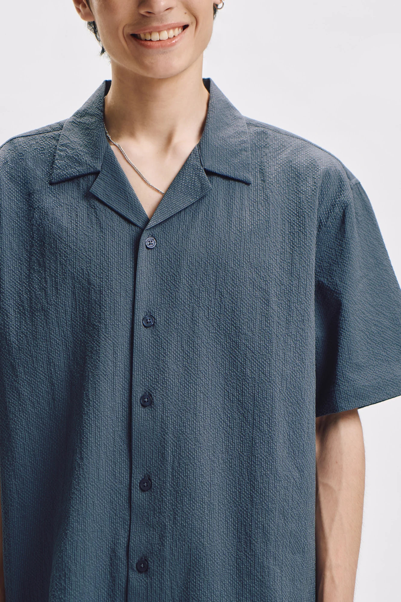 Relaxed Seersucker Resort Shirt - Image 2