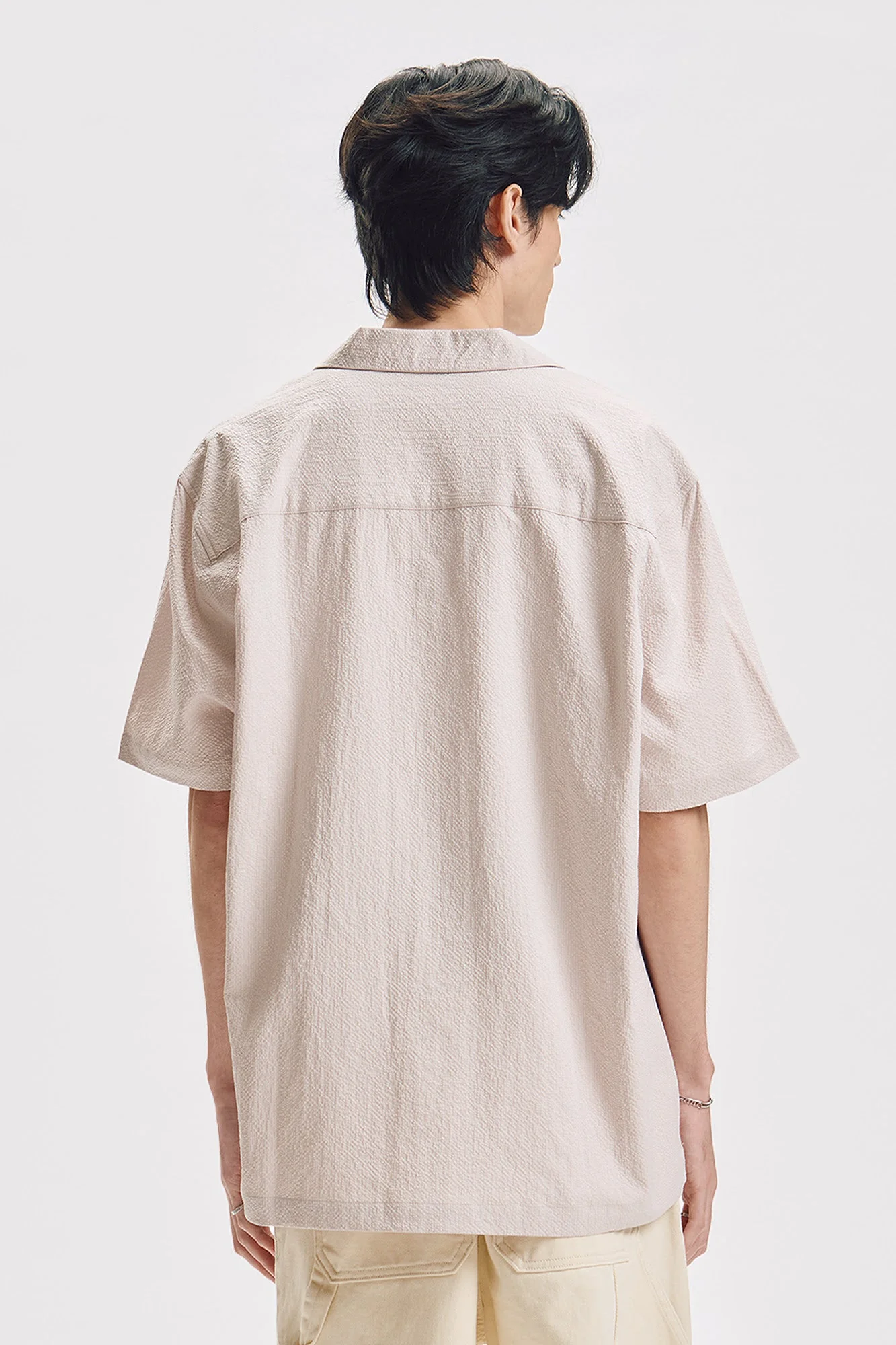 Relaxed Seersucker Resort Shirt - Image 7