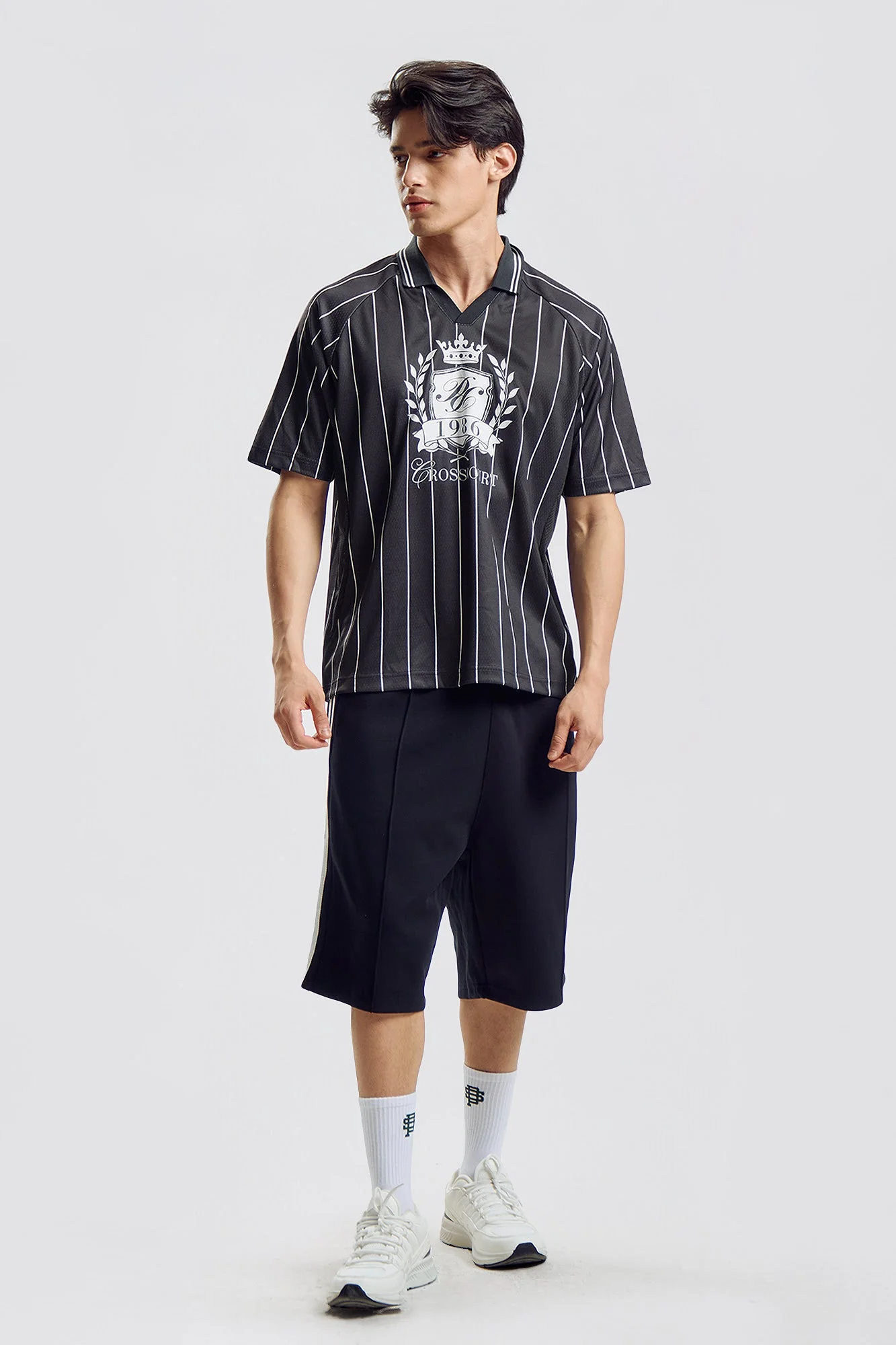 Relaxed Striped Polo - Image 8