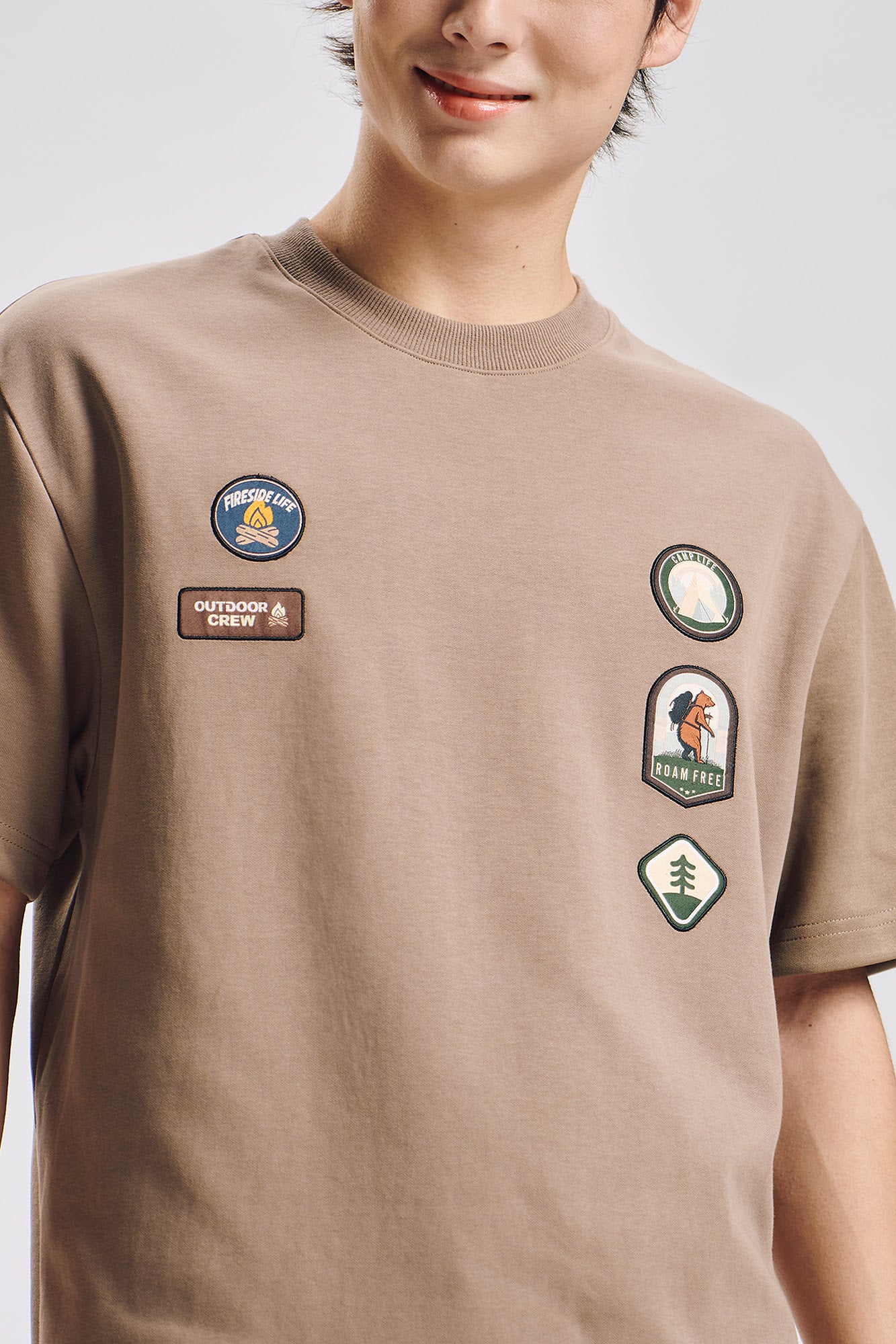 Relaxed T-Shirt with Patches - Image 2