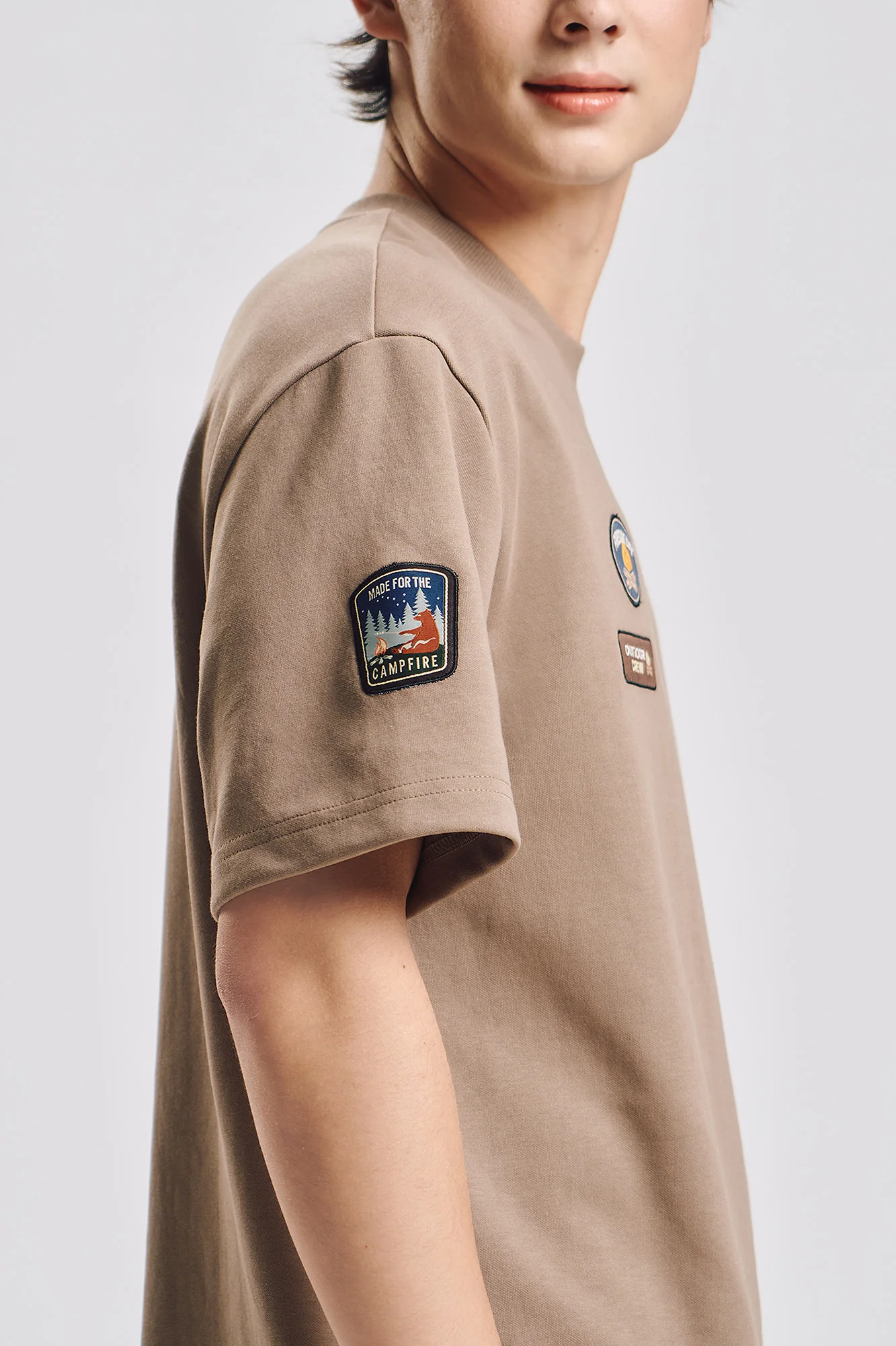 Relaxed T-Shirt with Patches - Image 4