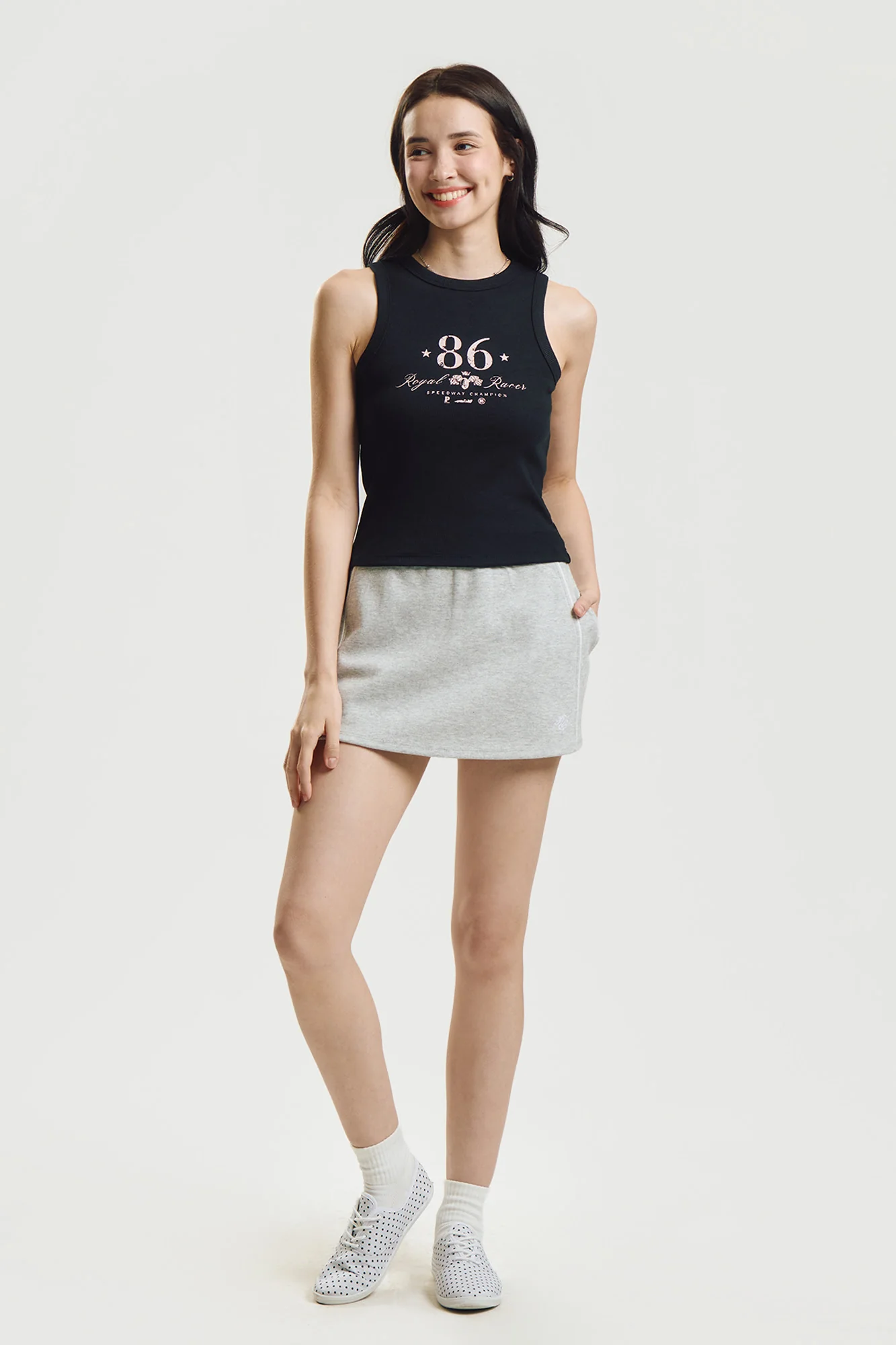 Royal Racer Slim Graphic Tank Top - Image 4