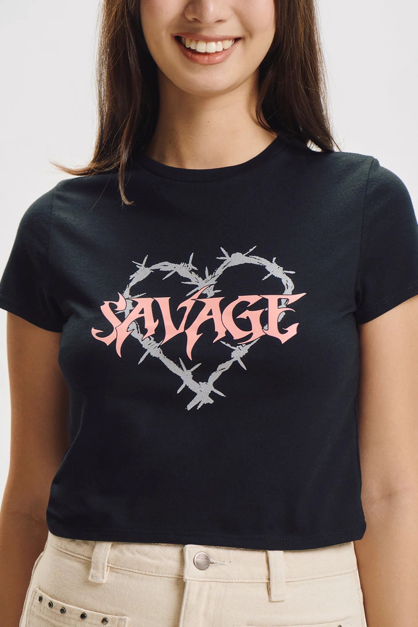 Savage Slim Graphic T-Shirt - Image 2