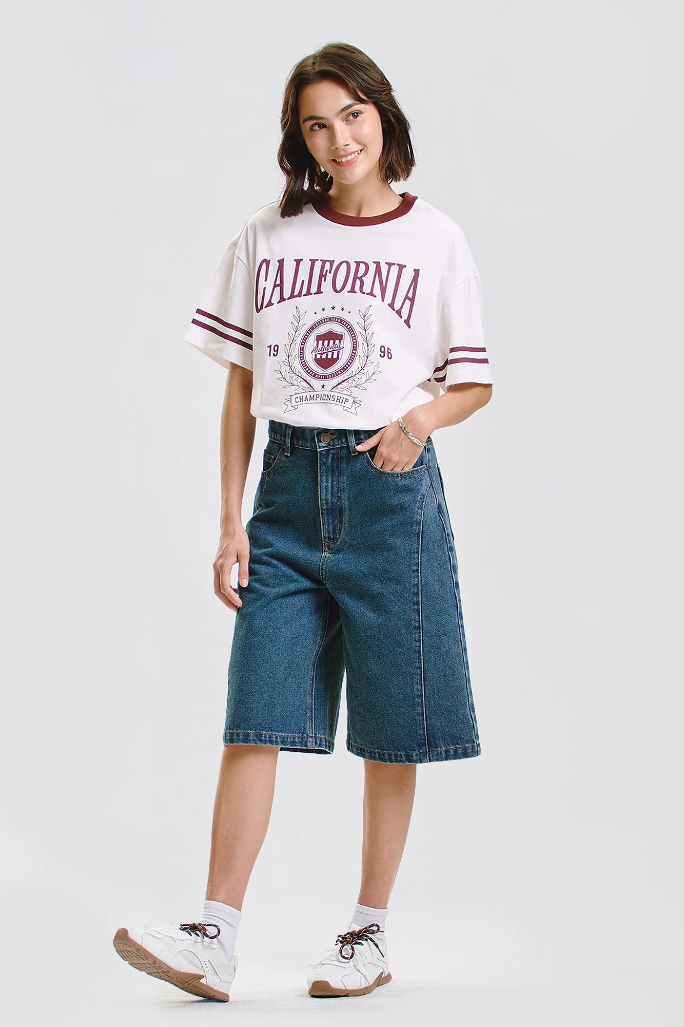 Skater Denim Shorts - Image 5
