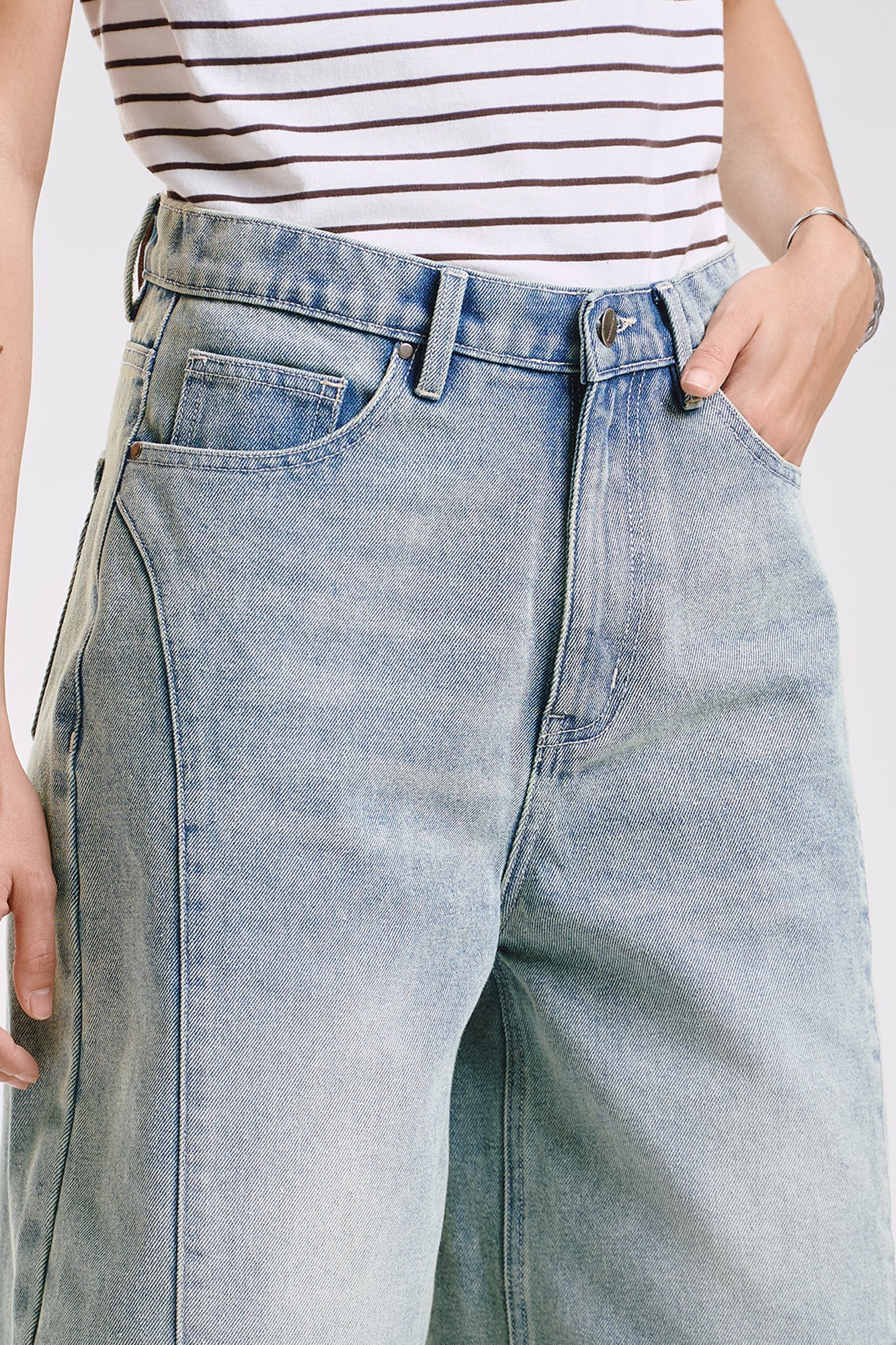 Skater Denim Shorts - Image 7