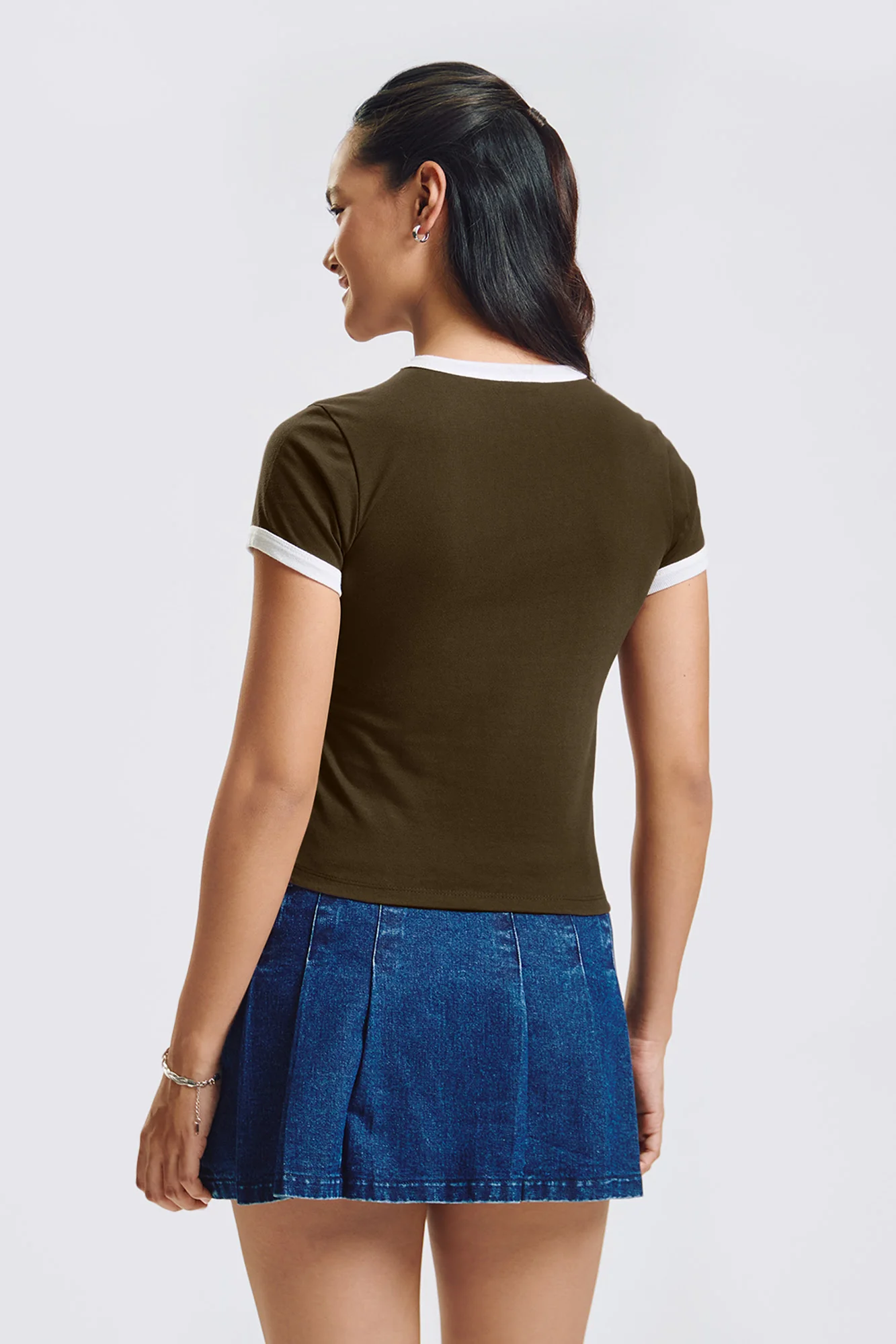 Slim Branding Ringer Graphic T-Shirt - Image 3