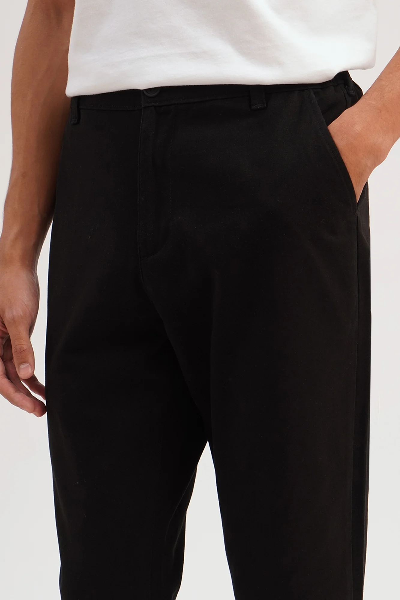 Slim Fit Ankle Length Chinos - Image 2