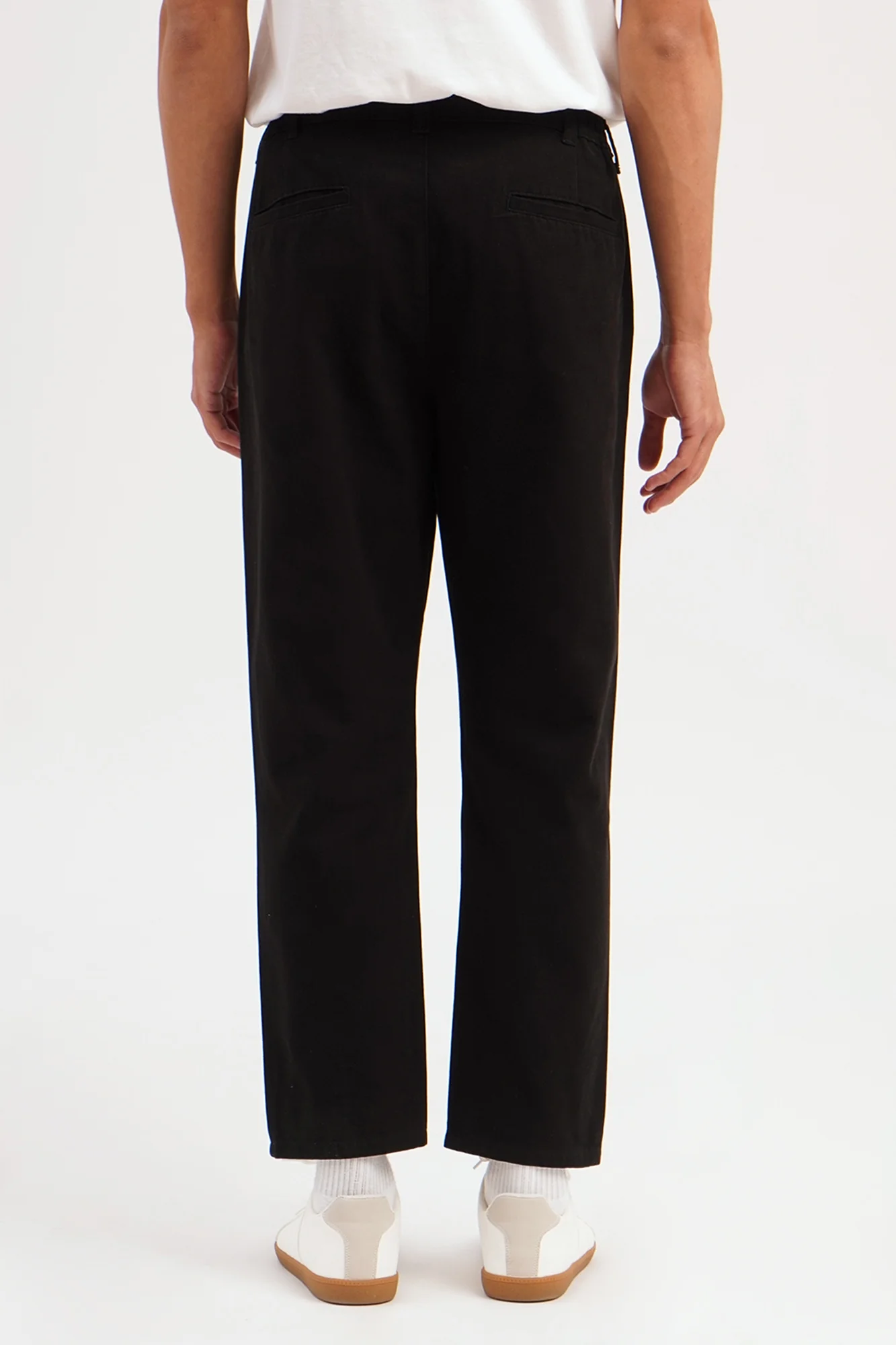 Slim Fit Ankle Length Chinos - Image 3