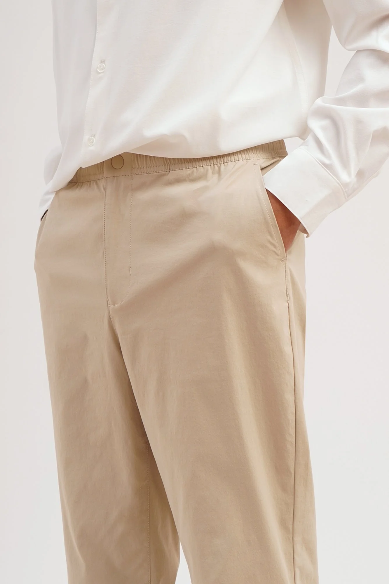 Slim Fit Staple Nylon Pants - Image 22