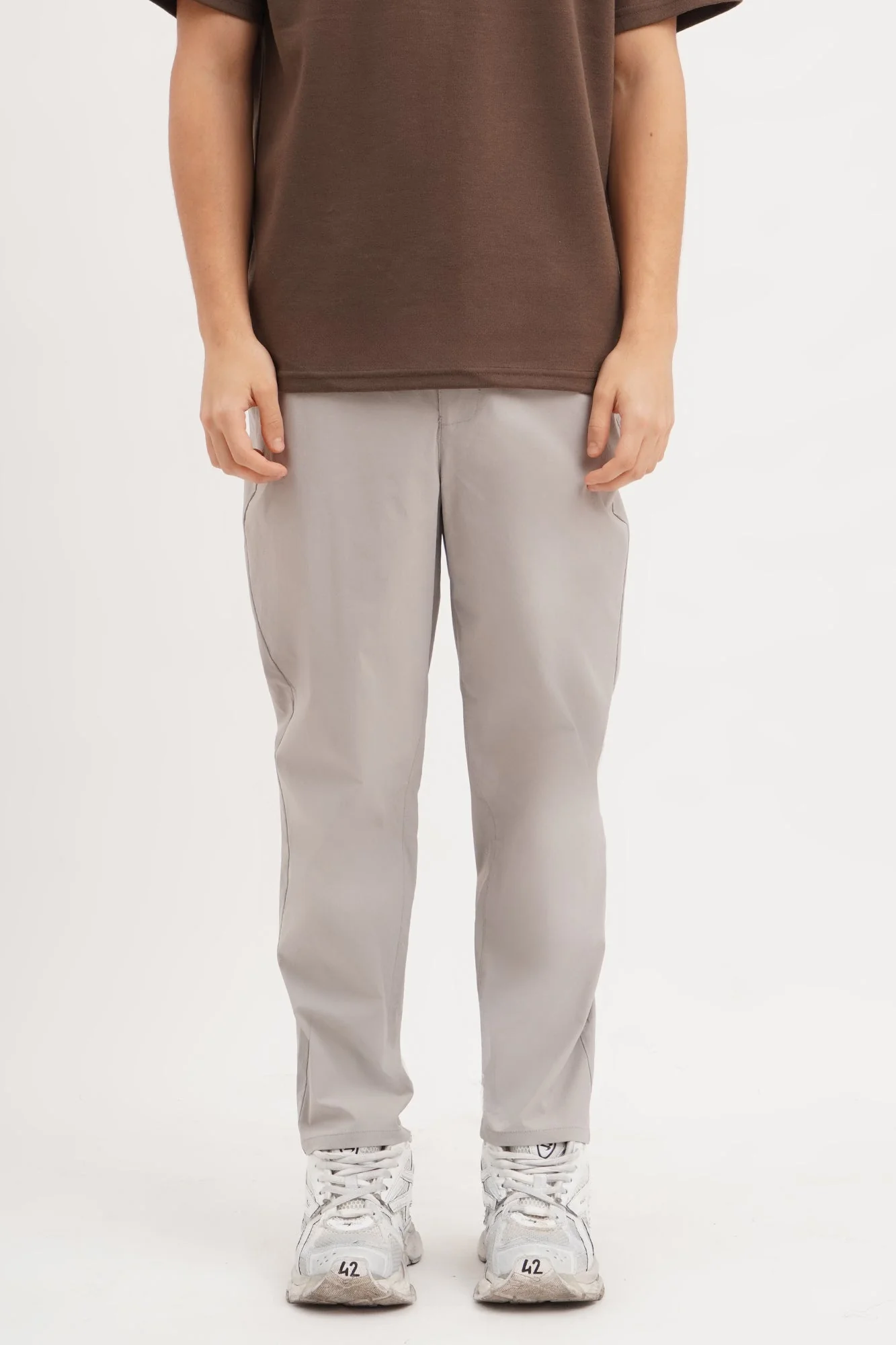 Slim Fit Staple Nylon Pants - Image 27