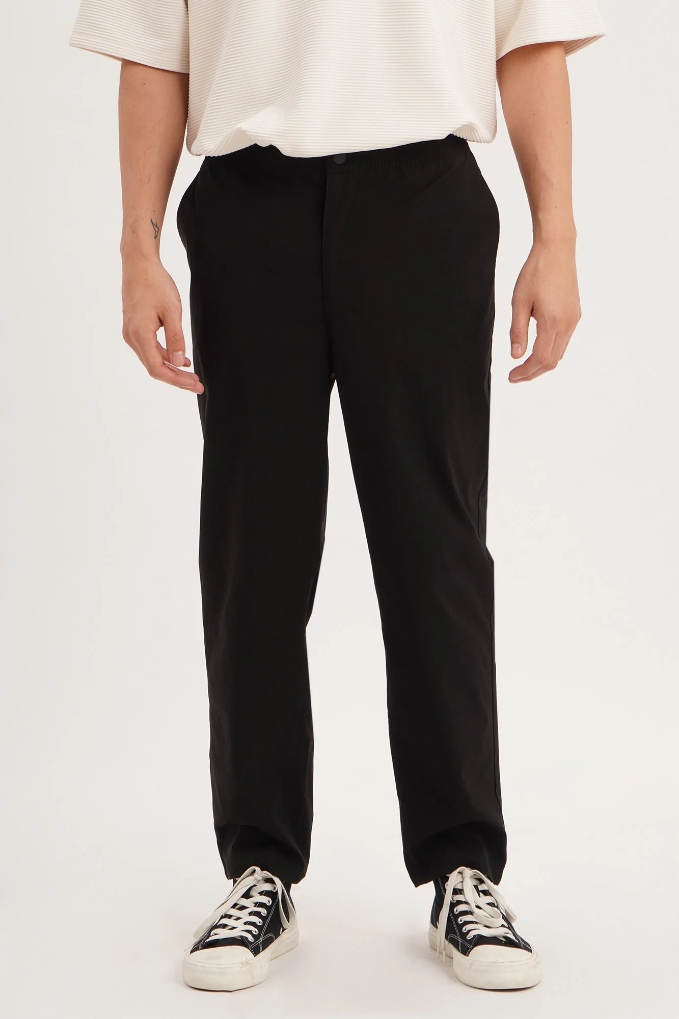 Slim Fit Staple Nylon Pants - Image 32