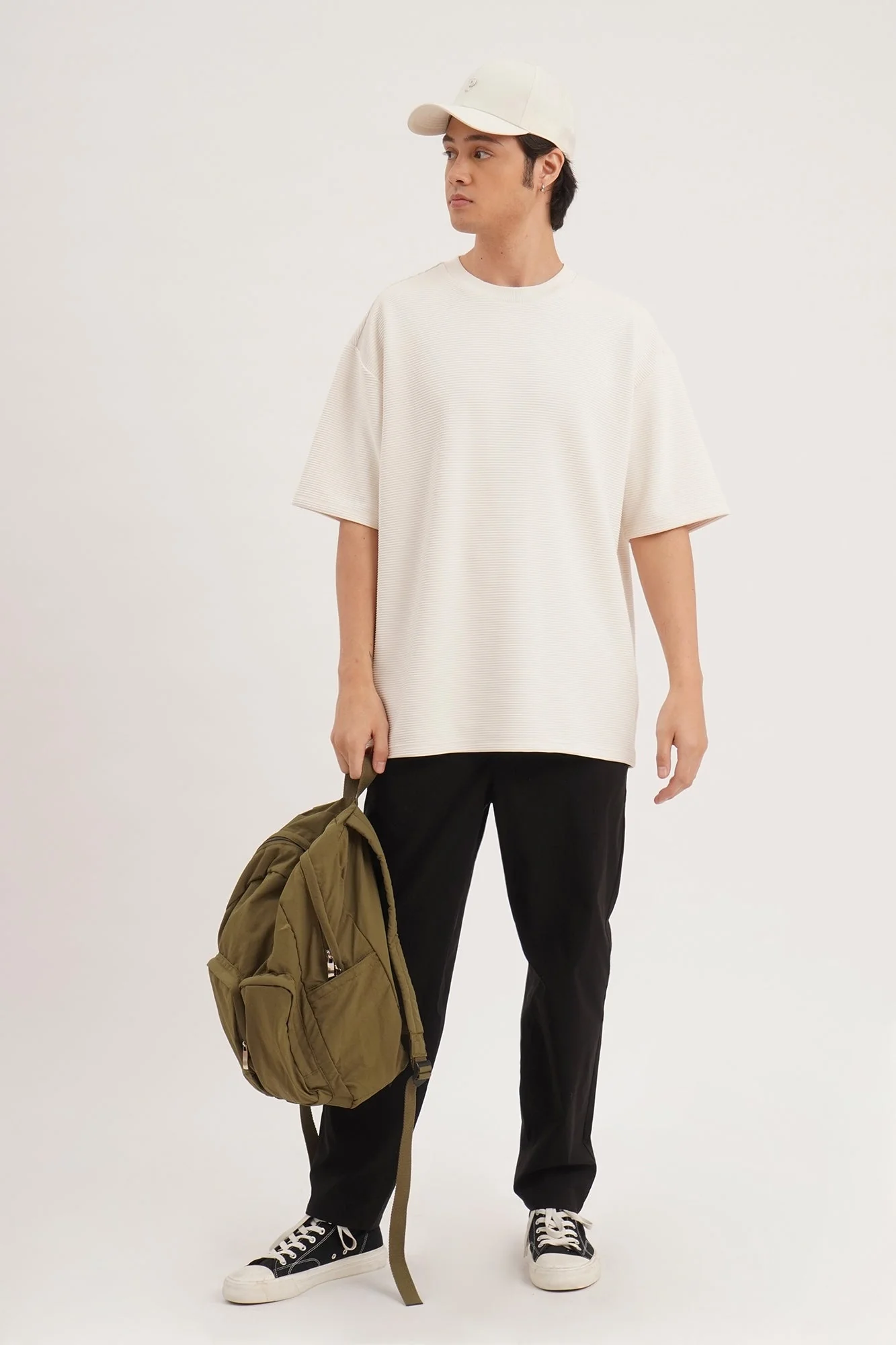 Slim Fit Staple Nylon Pants - Image 35