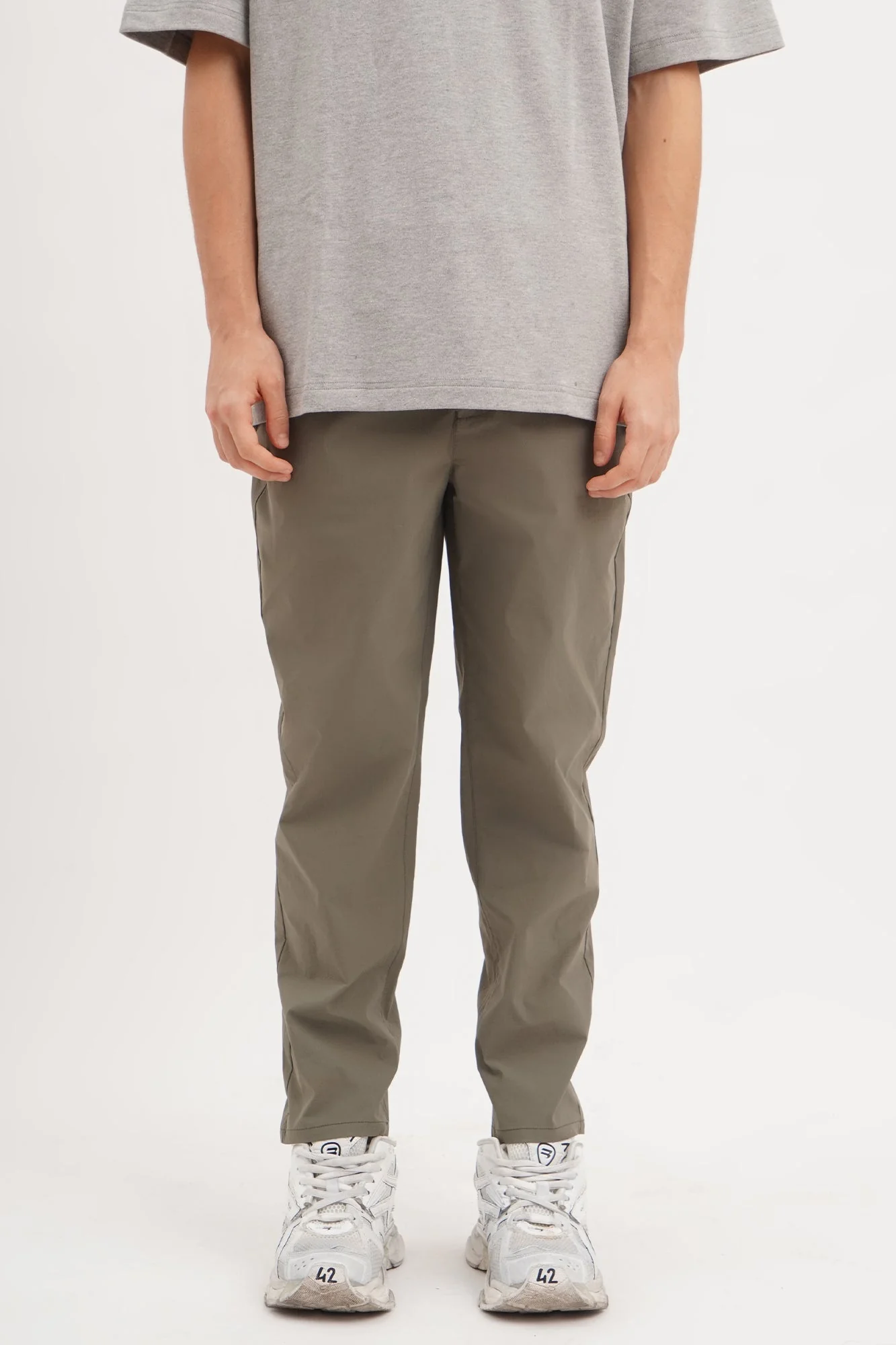 Slim Fit Staple Nylon Pants - Image 5