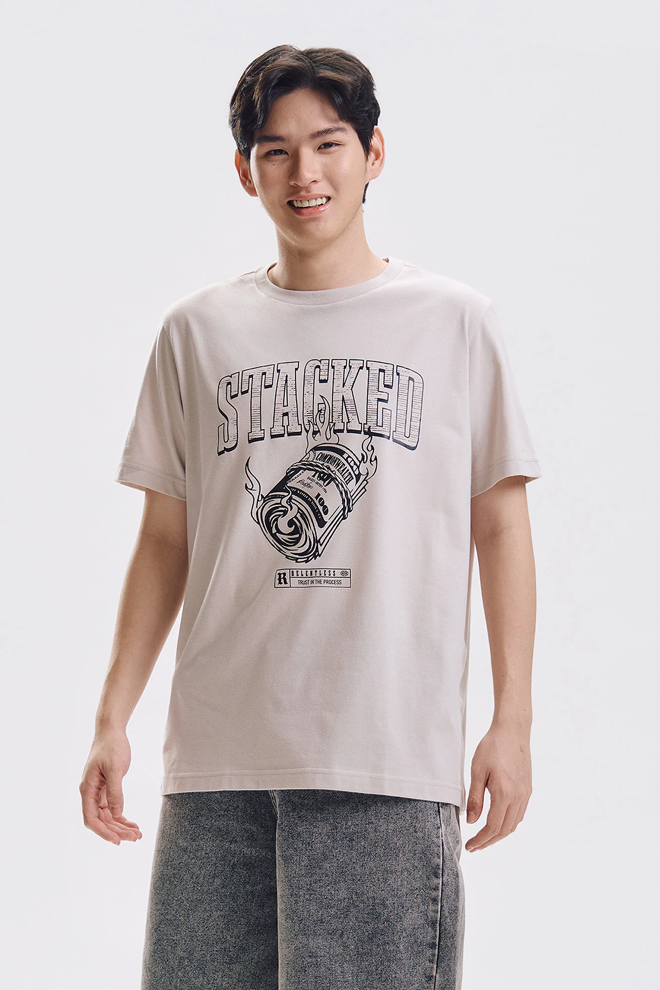Stacked Graphic T-Shirt