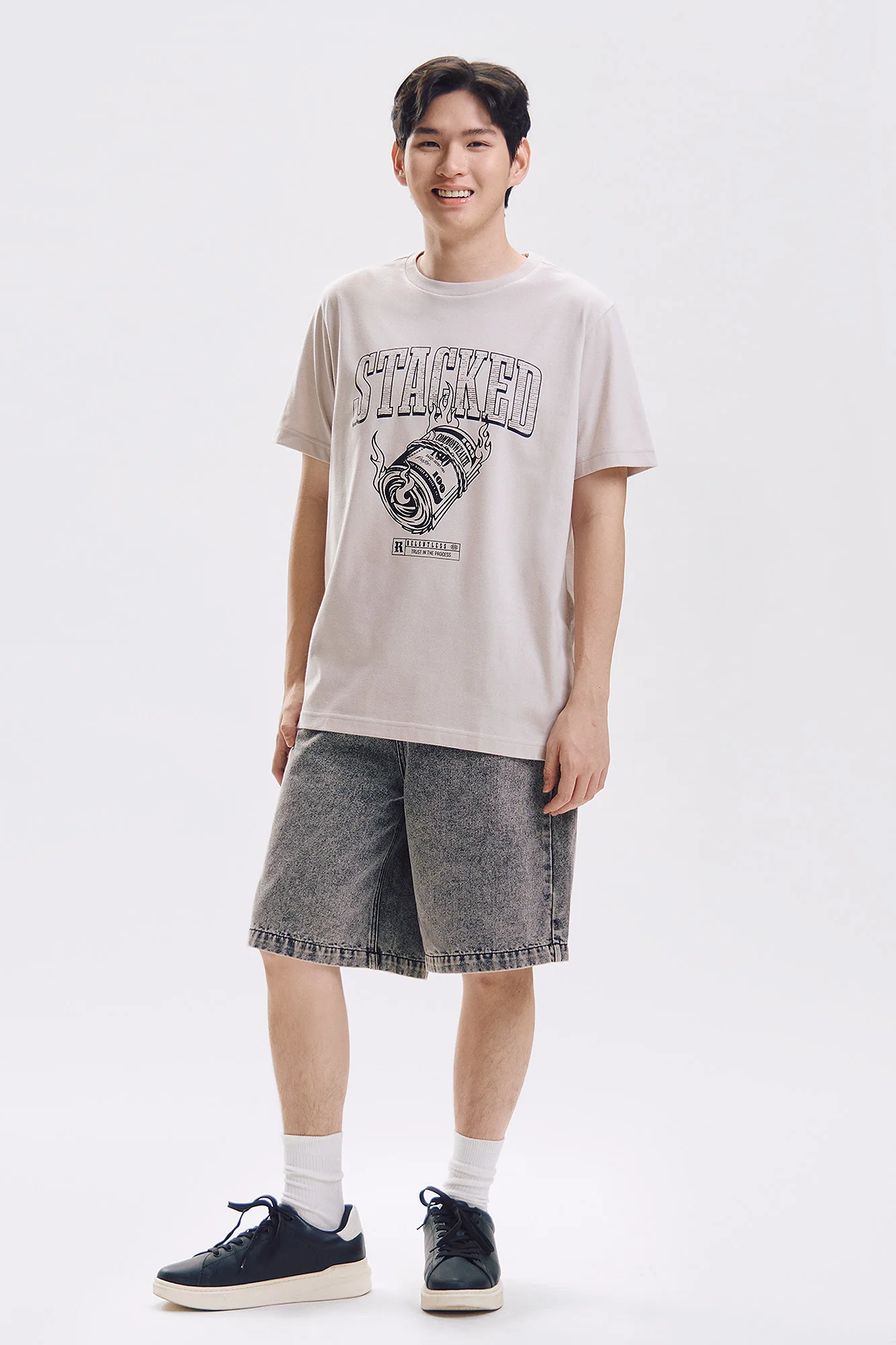 Stacked Graphic T-Shirt - Image 4