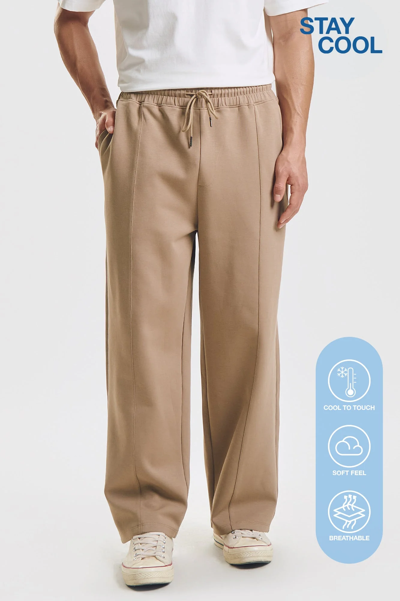 Stay Cool Baggy Fit Sweat Pants - Image 7