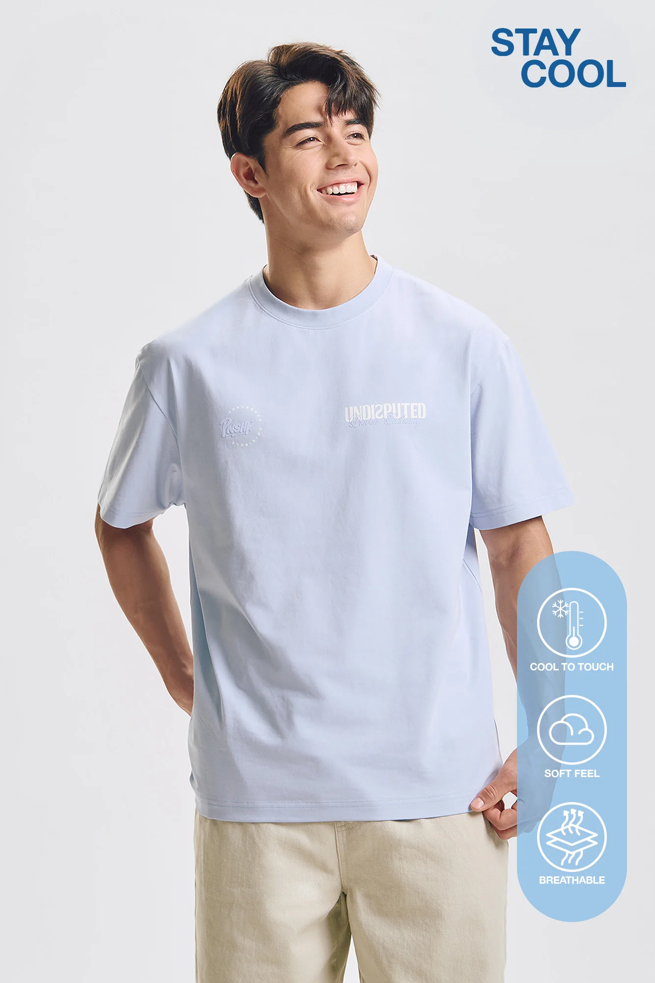 Stay Cool Relaxed Graphic T-Shirt - Image 2