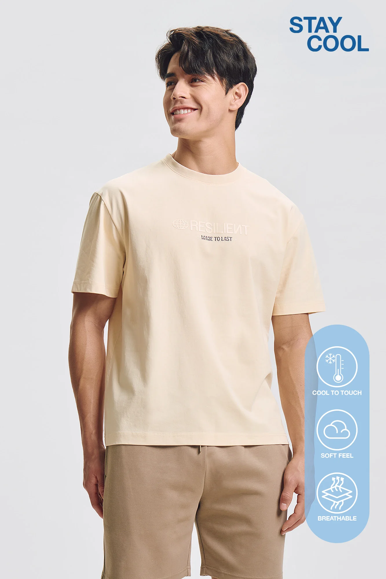 Stay Cool Relaxed Graphic T-Shirt