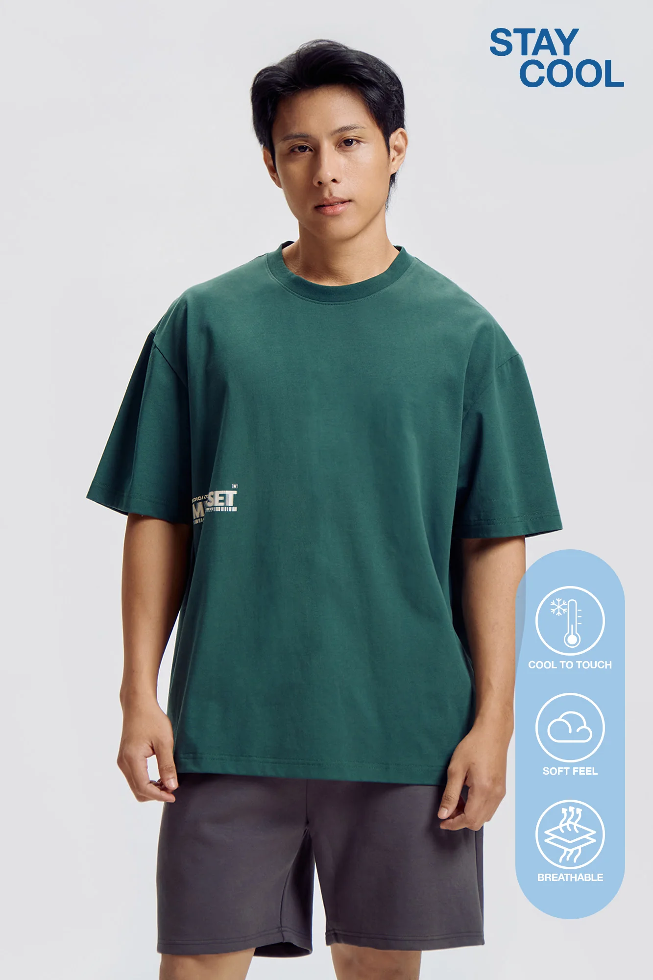 Stay Cool Relaxed Graphic T-Shirt
