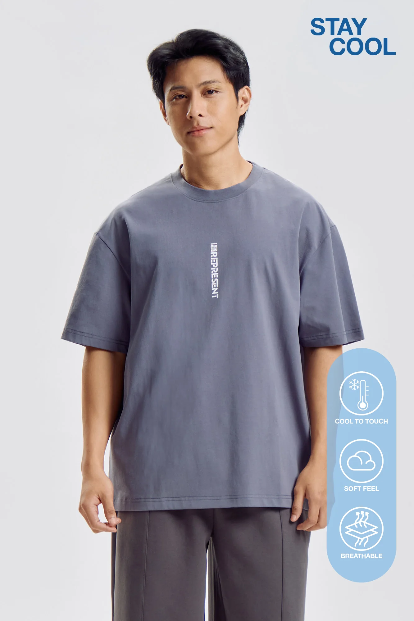 Stay Cool Relaxed Graphic T-Shirt